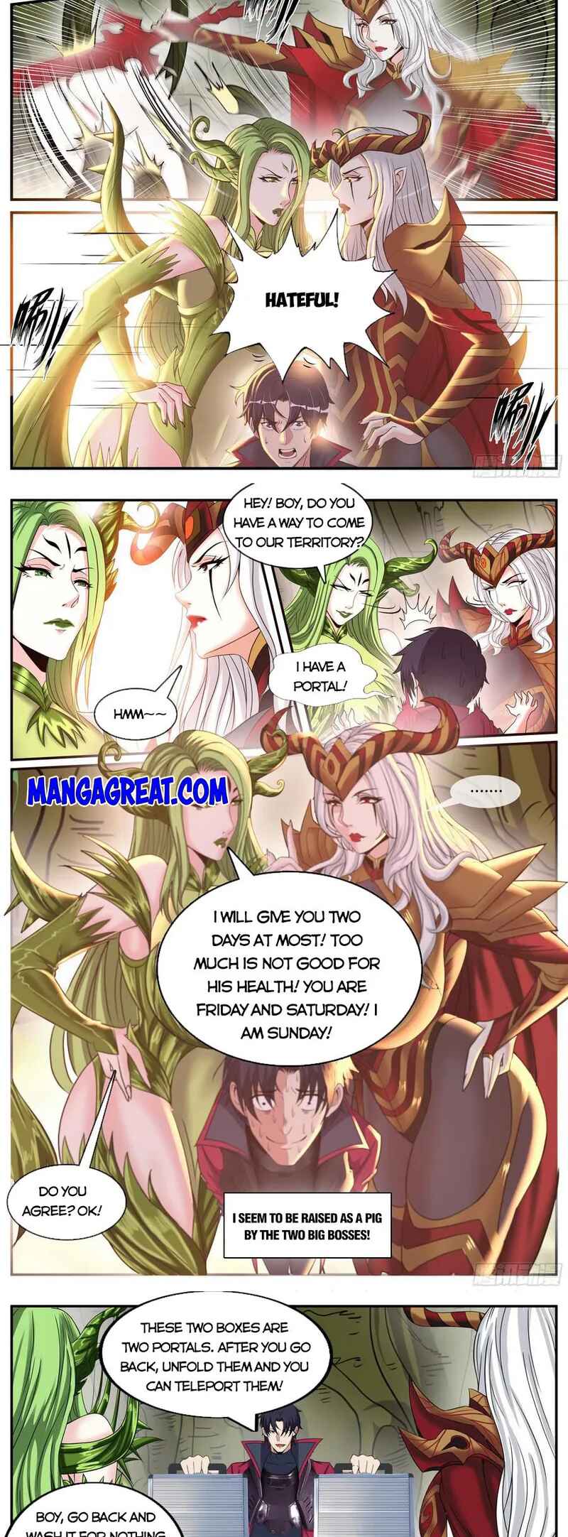Xìtǒng Sòng Wǒ Bìnànsuǒ Chapter 203 - Page 6