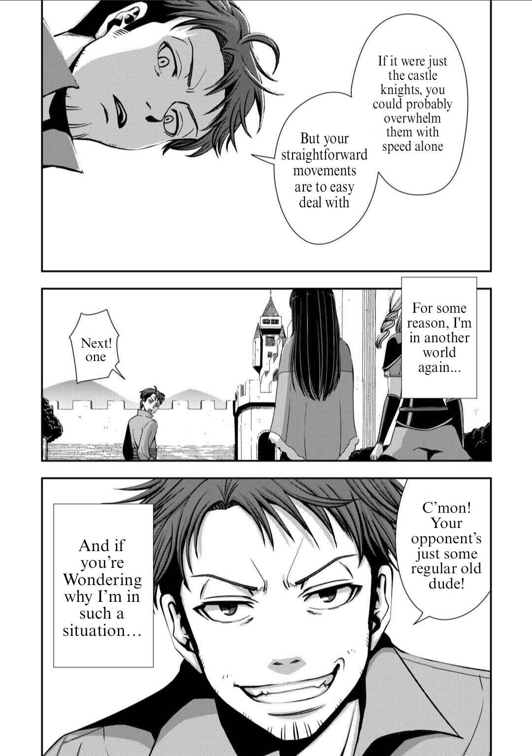Isekai Nidome no Ossan, Dou Kangaete mo Koukousei Yuusha yori Tsuyoi Chapter 1 - Page 5