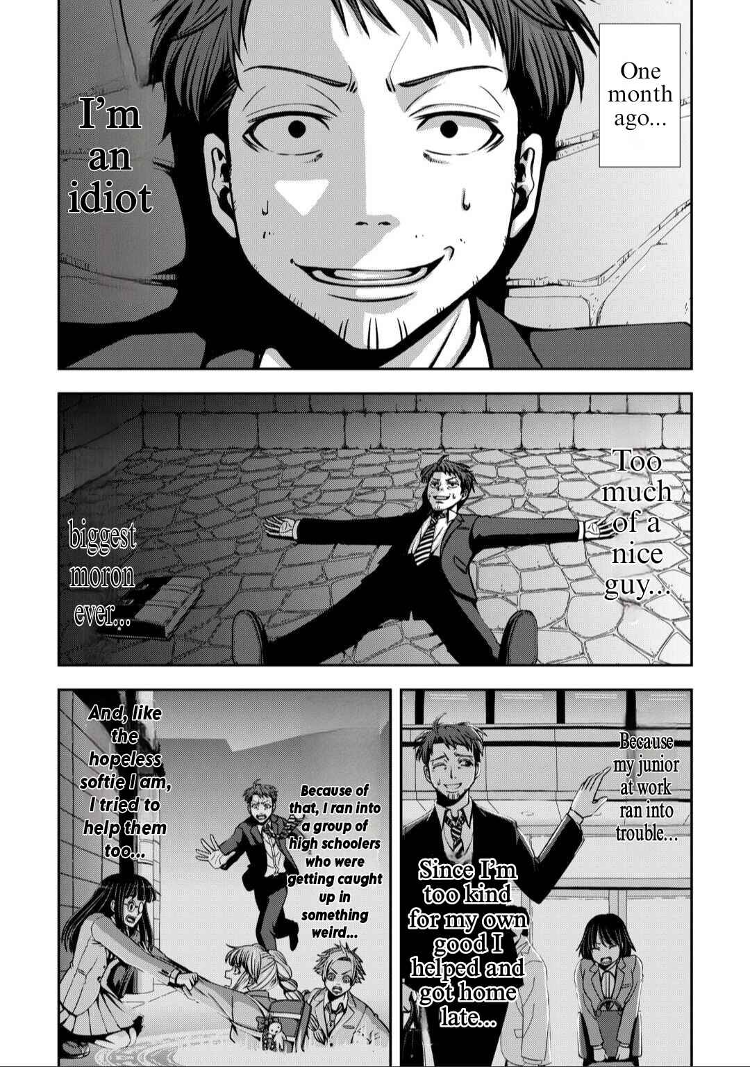 Isekai Nidome no Ossan, Dou Kangaete mo Koukousei Yuusha yori Tsuyoi Chapter 1 - Page 8