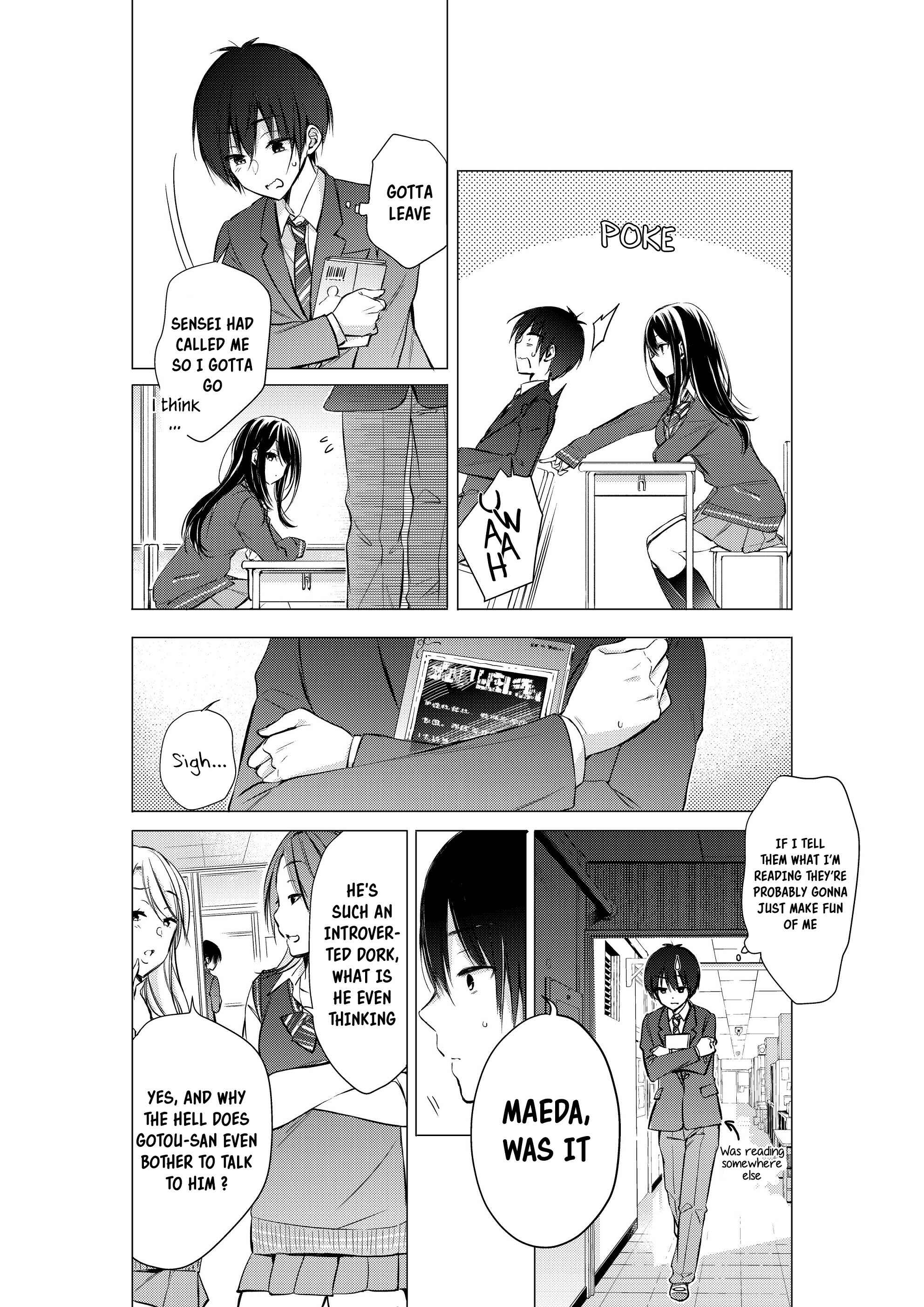 Gotou-san wa Furimukasetai! Chapter 2 - Page 2