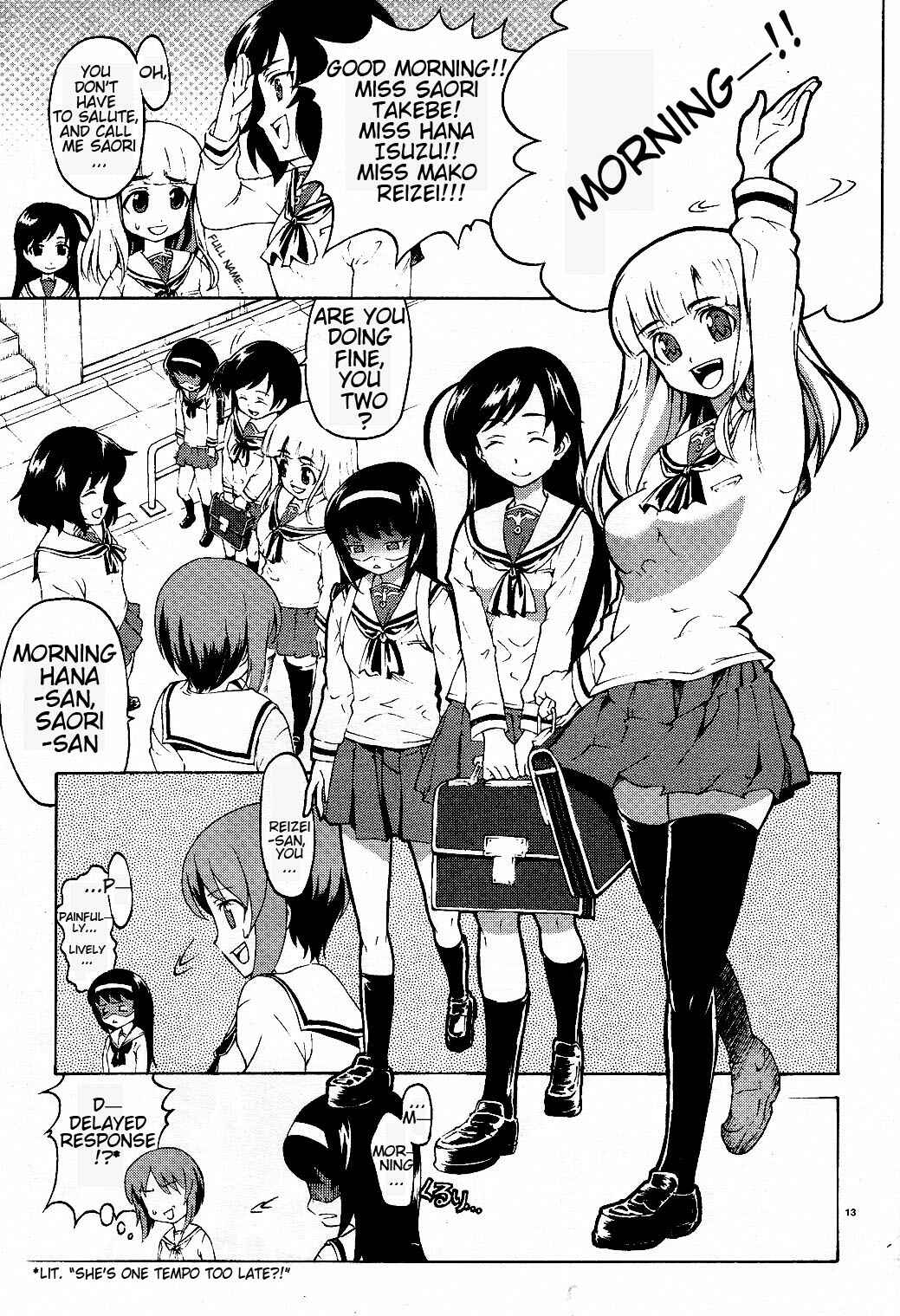 Girls und Panzer Chapter 1 - Page 21