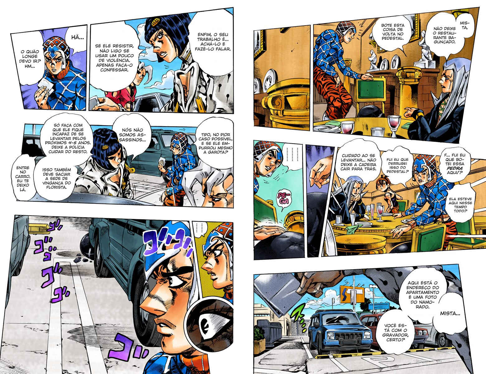 JoJo no Kimyou na Bouken: Part 5 - Ougon no Kaze Color-ban Chapter 152 - Page 3