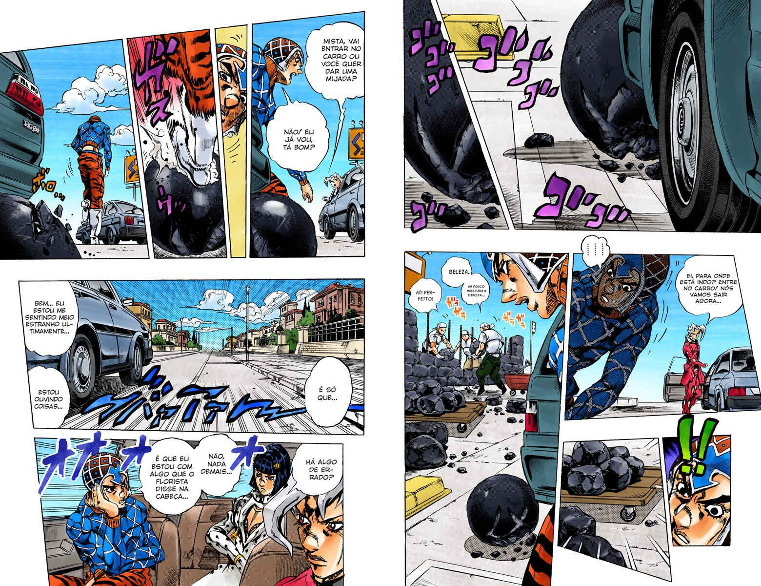 JoJo no Kimyou na Bouken: Part 5 - Ougon no Kaze Color-ban Chapter 152 - Page 4