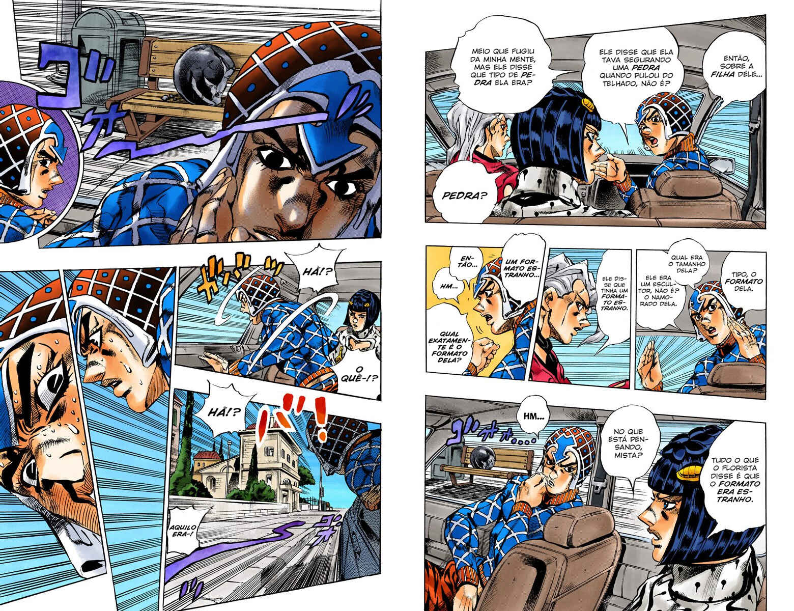 JoJo no Kimyou na Bouken: Part 5 - Ougon no Kaze Color-ban Chapter 152 - Page 5