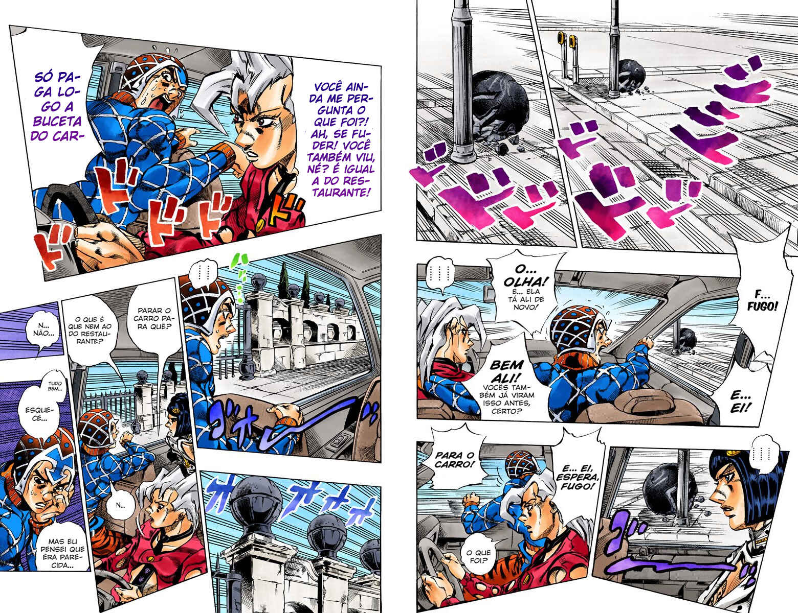 JoJo no Kimyou na Bouken: Part 5 - Ougon no Kaze Color-ban Chapter 152 - Page 6