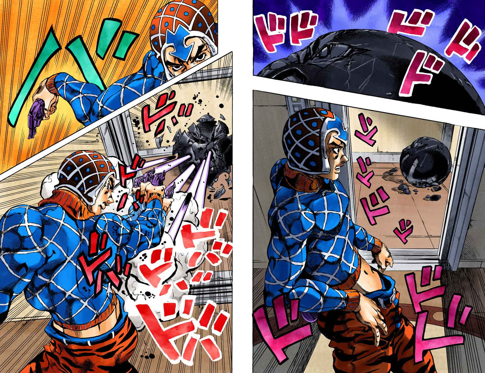 JoJo no Kimyou na Bouken: Part 5 - Ougon no Kaze Color-ban Chapter 152 - Page 9