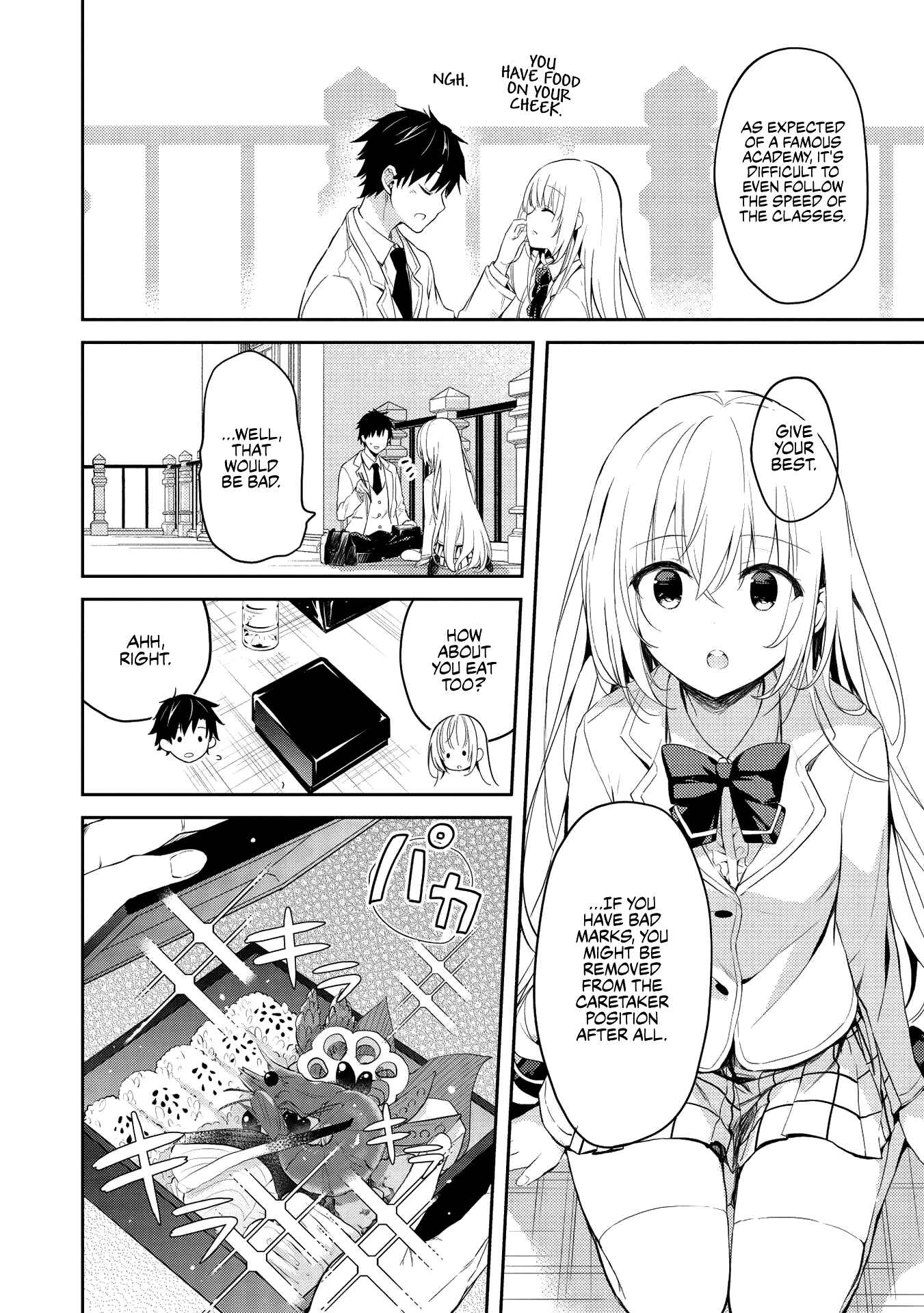 Saijo no Osewa - Takane no Hana-darake na Meimonkou de, Gakuin Ichi no Ojousama (Seikatsu Nouryoku Kaimu) wo Kagenagara Osewa Suru koto ni narimashita Chapter 4 - Page 5