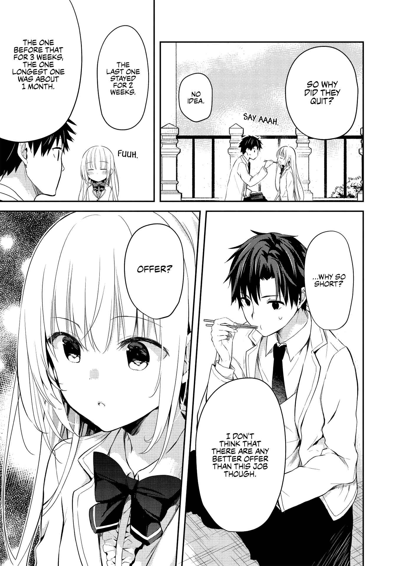 Saijo no Osewa - Takane no Hana-darake na Meimonkou de, Gakuin Ichi no Ojousama (Seikatsu Nouryoku Kaimu) wo Kagenagara Osewa Suru koto ni narimashita Chapter 4 - Page 8