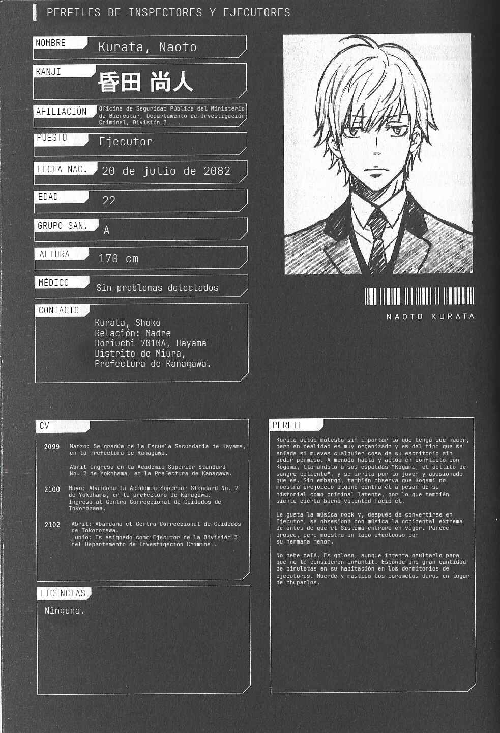 Psycho-Pass - Kanshikan Kougami Shinya Chapter 2 - Page 42