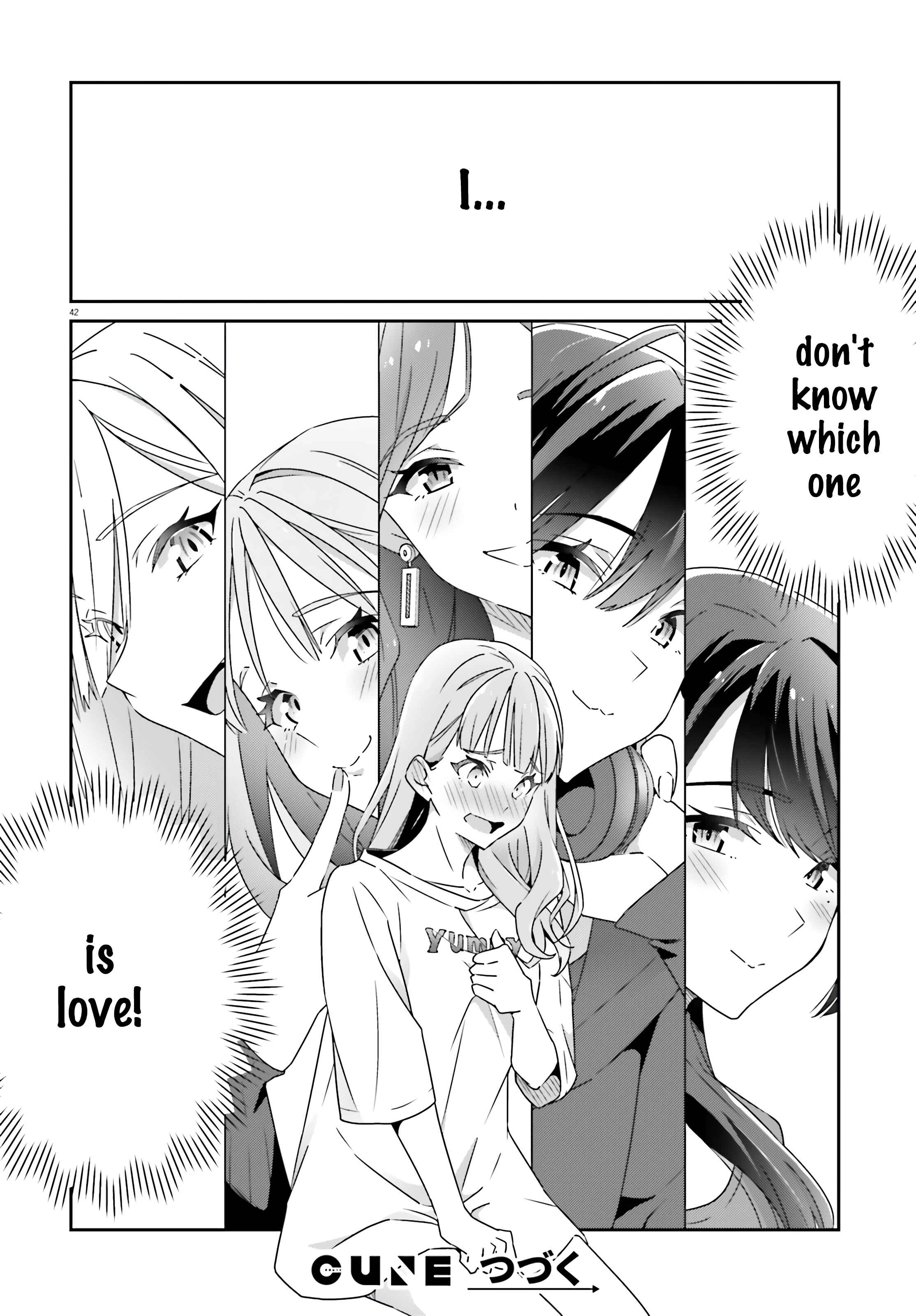 Dore ga Koi ka ga Wakaranai Chapter 1 - Page 42