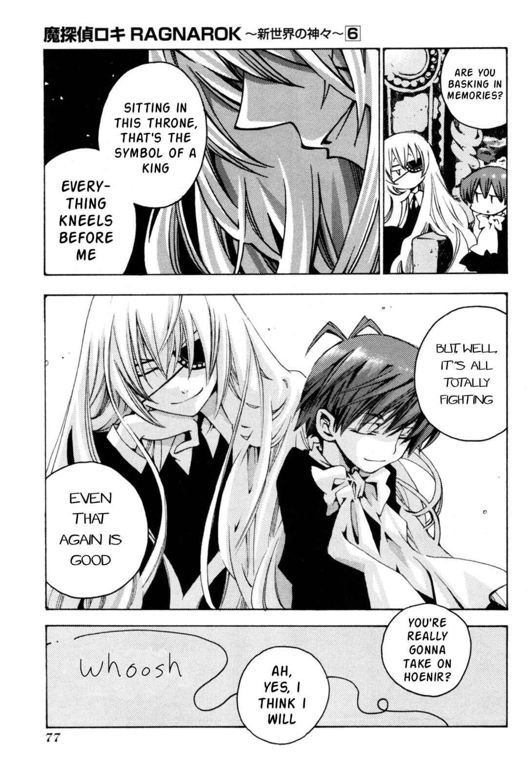 Matantei Loki Ragnarok ~Shin Sekai no Kamigami~ Chapter 40 - Page 6