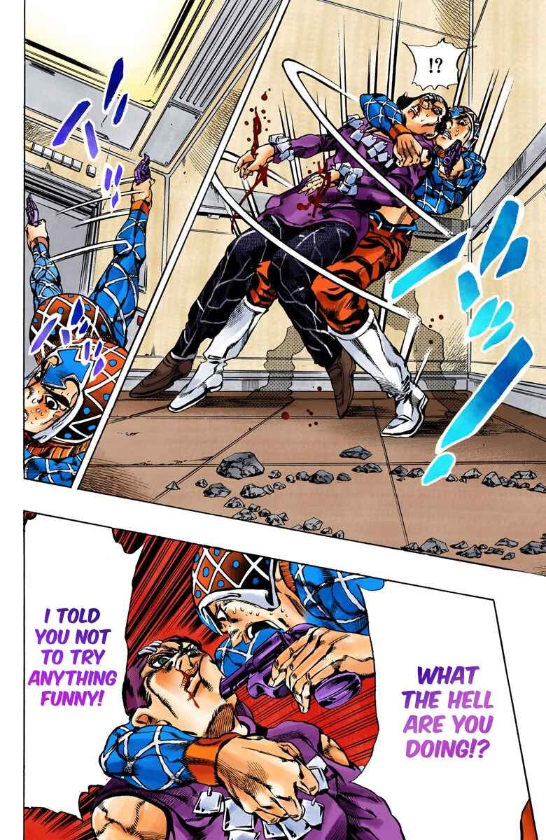 JoJo no Kimyou na Bouken: Part 5 - Ougon no Kaze Color-ban Chapter 153 - Page 10