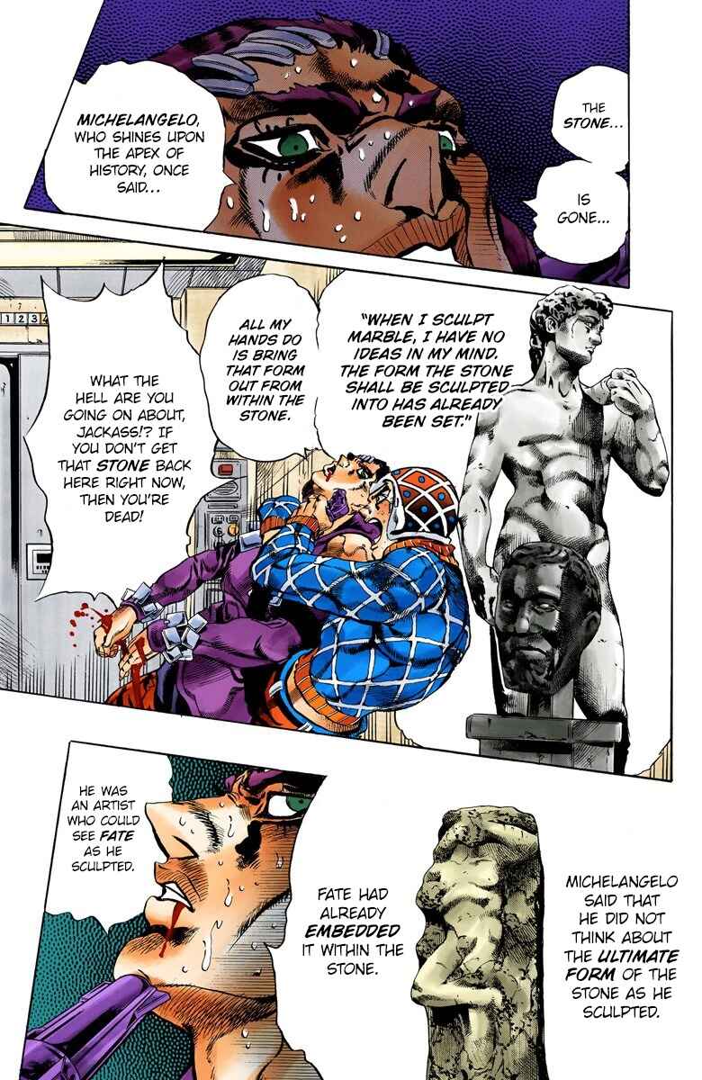 JoJo no Kimyou na Bouken: Part 5 - Ougon no Kaze Color-ban Chapter 153 - Page 11