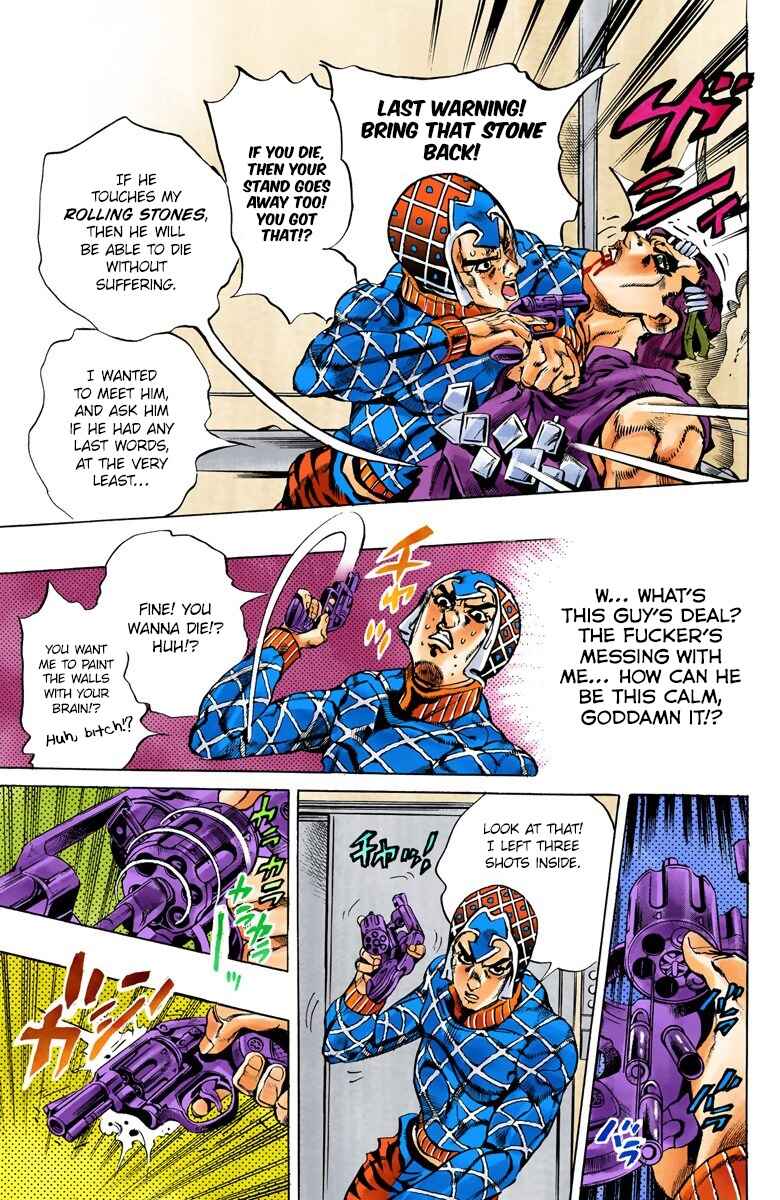 JoJo no Kimyou na Bouken: Part 5 - Ougon no Kaze Color-ban Chapter 153 - Page 13