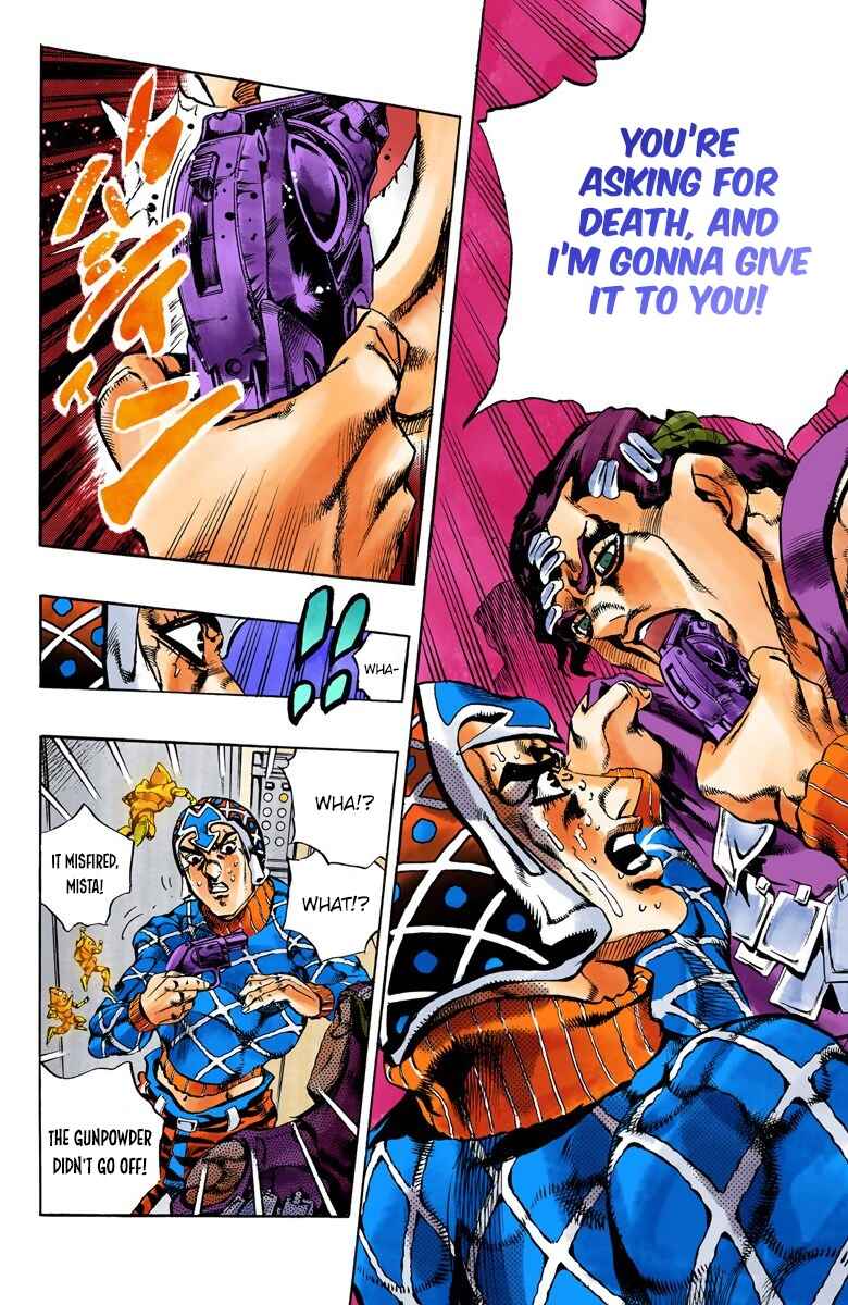 JoJo no Kimyou na Bouken: Part 5 - Ougon no Kaze Color-ban Chapter 153 - Page 16