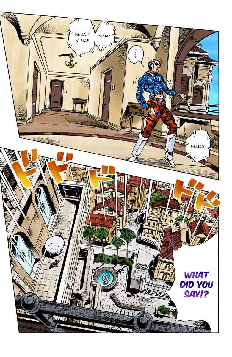 JoJo no Kimyou na Bouken: Part 5 - Ougon no Kaze Color-ban Chapter 153 - Page 19