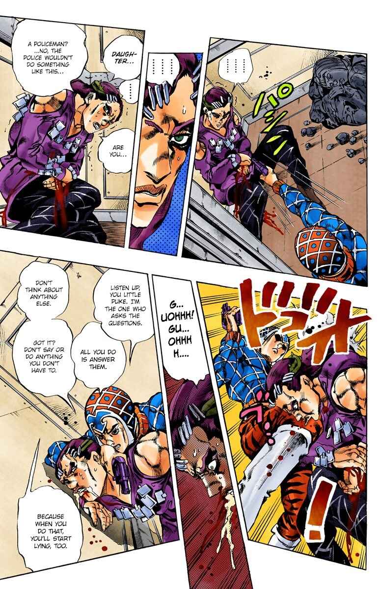 JoJo no Kimyou na Bouken: Part 5 - Ougon no Kaze Color-ban Chapter 153 - Page 5