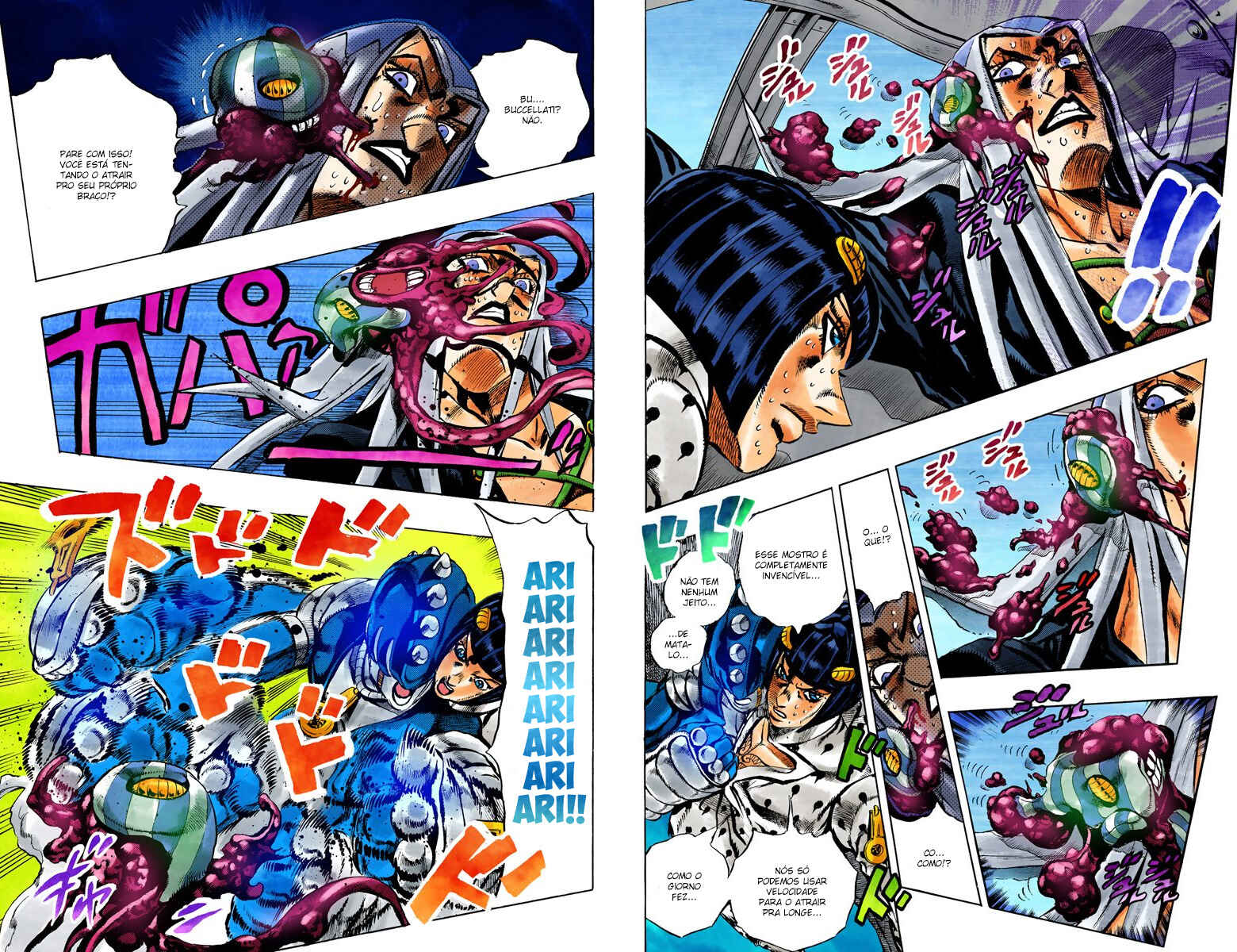 JoJo no Kimyou na Bouken: Part 5 - Ougon no Kaze Color-ban Chapter 101 - Page 3