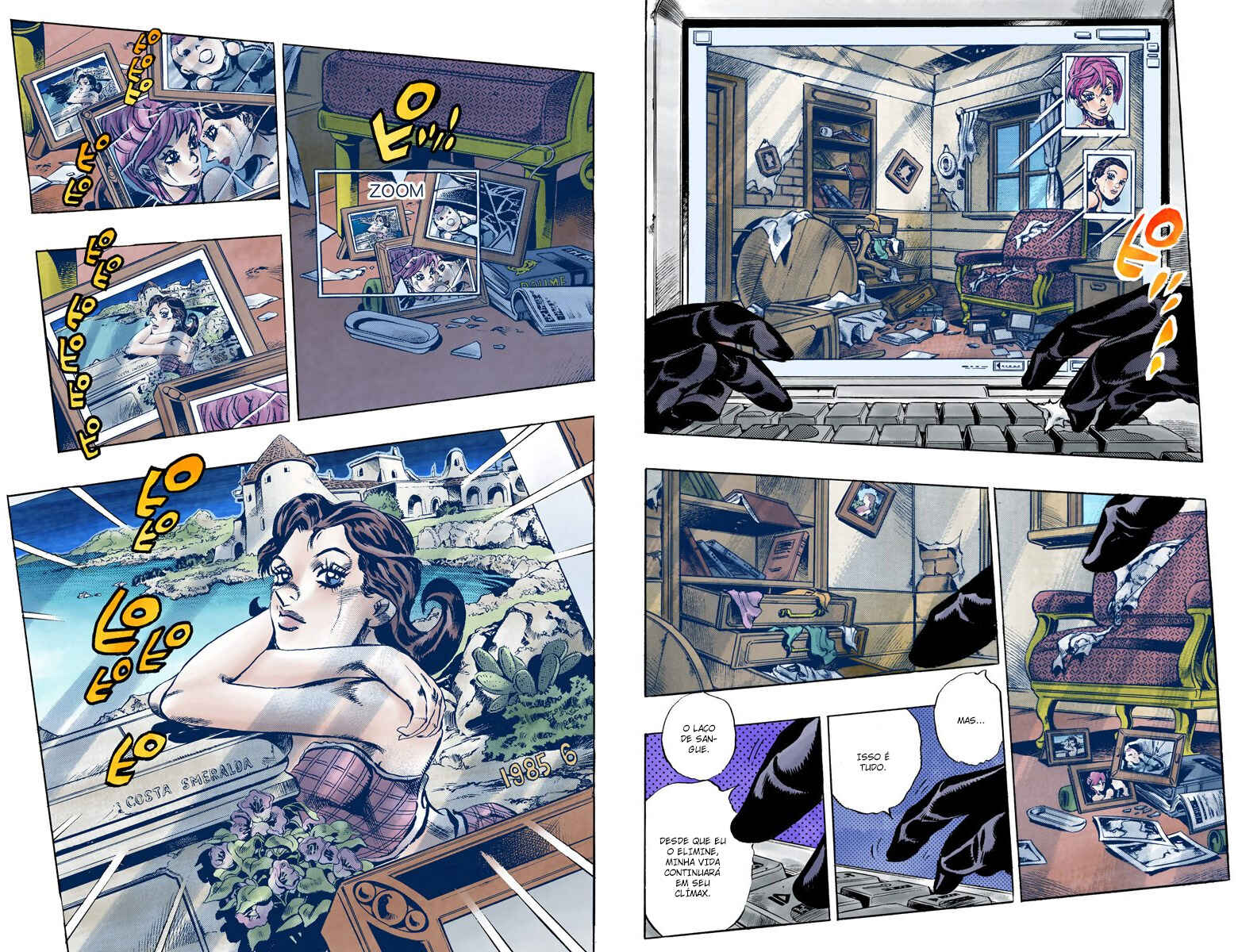 JoJo no Kimyou na Bouken: Part 5 - Ougon no Kaze Color-ban Chapter 101 - Page 7