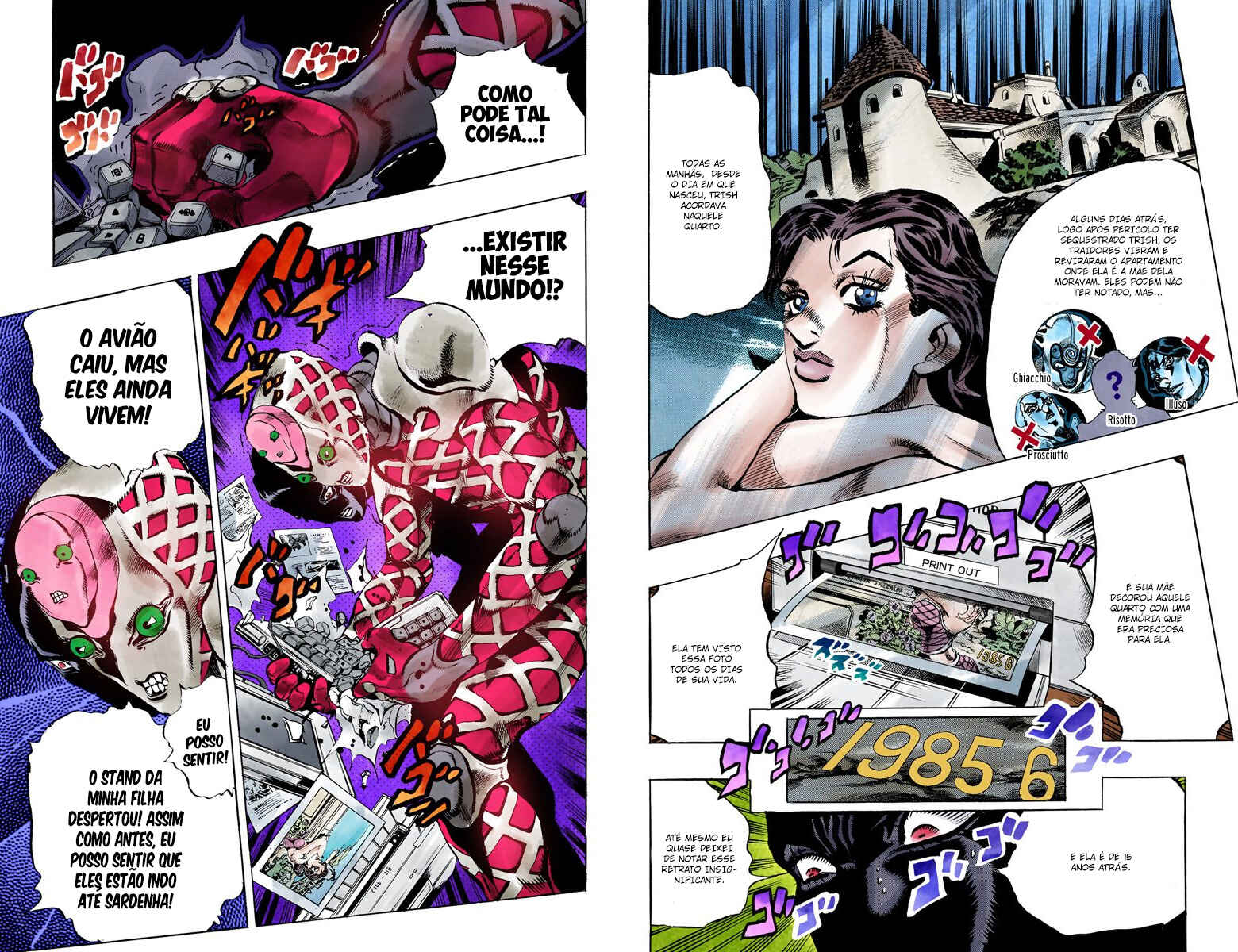 JoJo no Kimyou na Bouken: Part 5 - Ougon no Kaze Color-ban Chapter 101 - Page 8