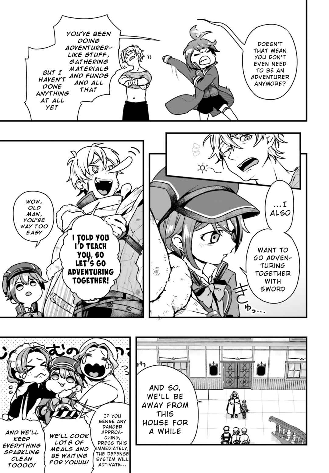 All Rounders!! Tensei Shitara Youjo deshita. Ie ni Idzurai node Ossan to Bouken ni Demasu Chapter 11 - Page 19