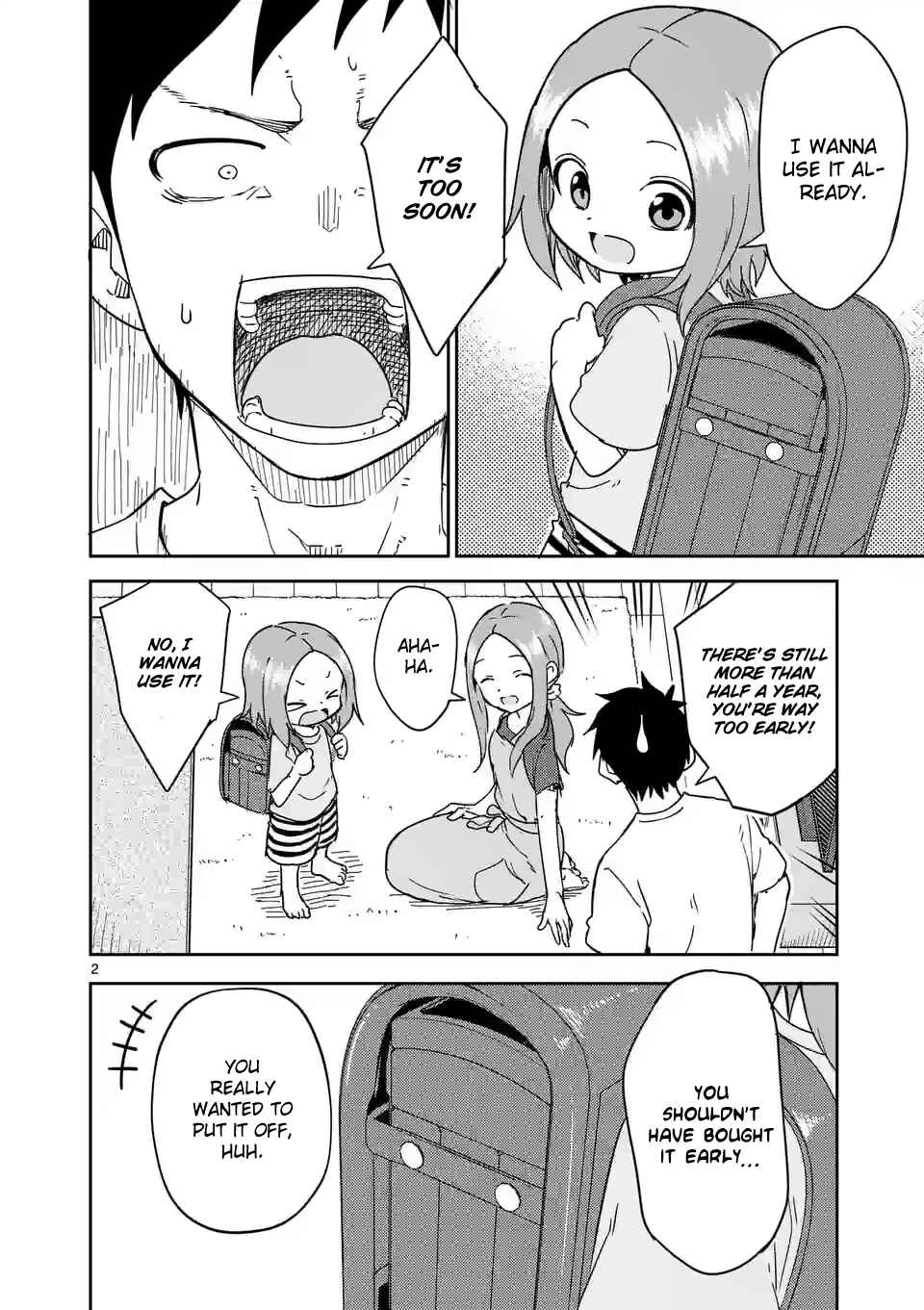Karakai Jouzu no (Moto) Takagi-san Chapter 292 - Page 2