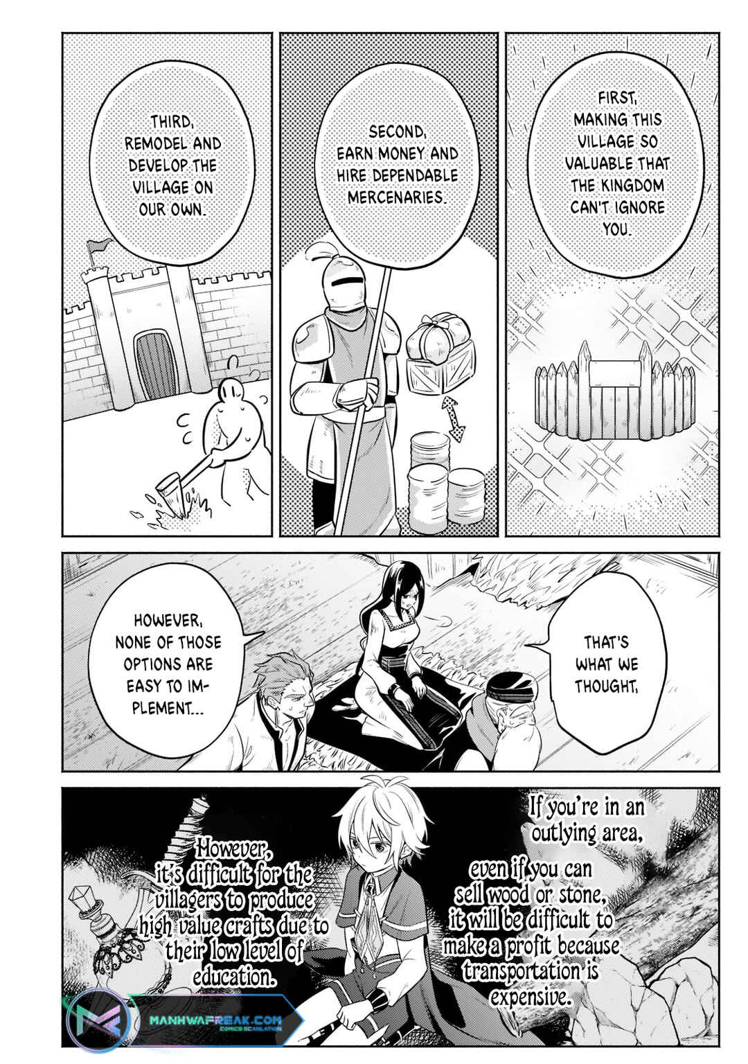 Okiraku Ryoushu no Tanoshii Ryouchi Bouei ~Seisan-kei Majutsu de Na mo na Kimura wo Saikyou no Jousai Toshi ni~ Chapter 7 - Page 11
