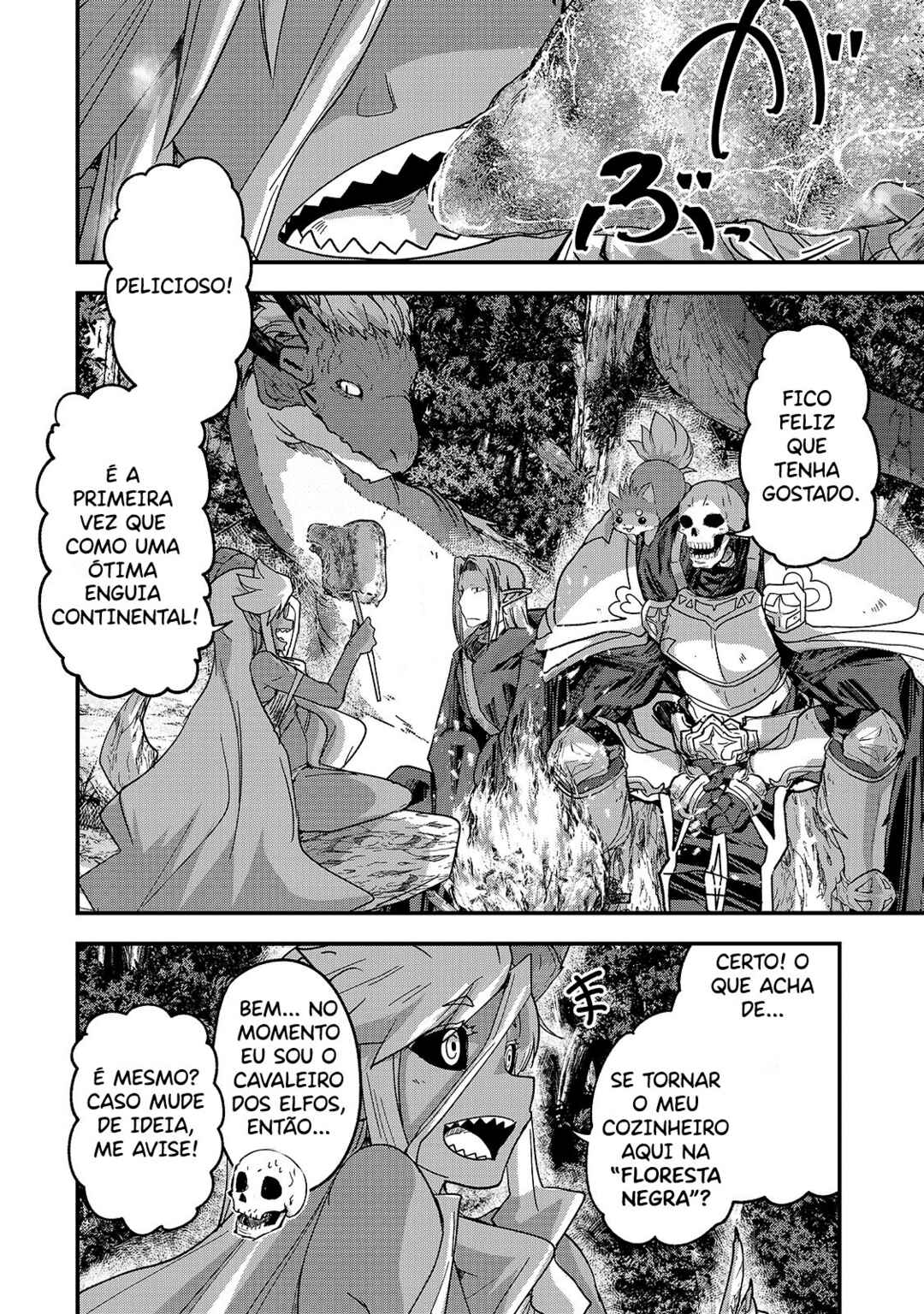 Gaikotsu Kishi-sama, Tadaima Isekai e Odekake-chuu Chapter 46 - Page 8