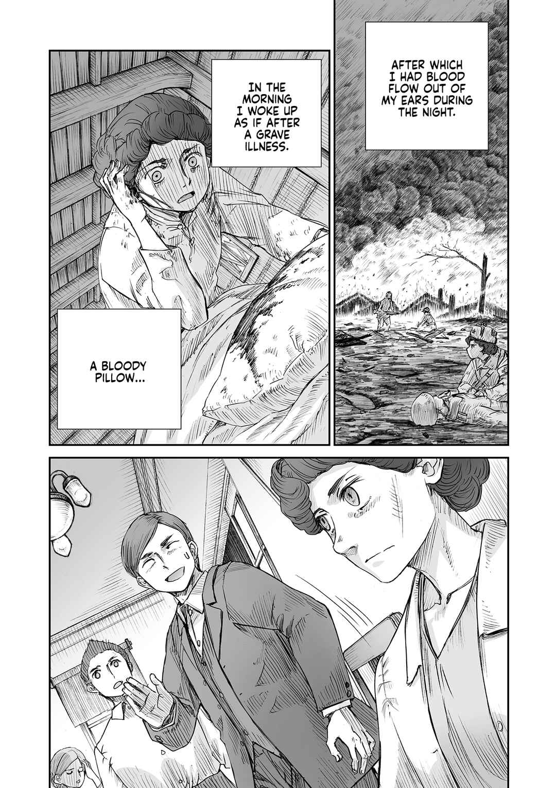 Sensou wa Onna no Kao wo Shiteinai Chapter 32.11 - Page 9