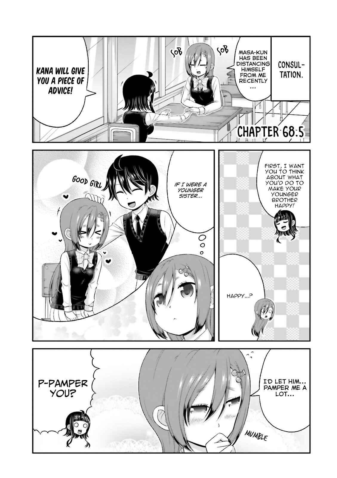 Boku no Kanojo ga Majime Sugiru Shojo Bitch na Ken Chapter 68.5 - Page 2