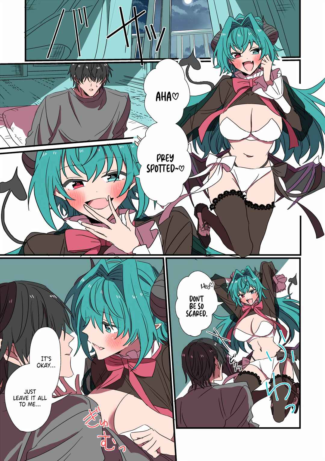 Succubus ga Yattekita Ohanashi Chapter 1 - Page 1