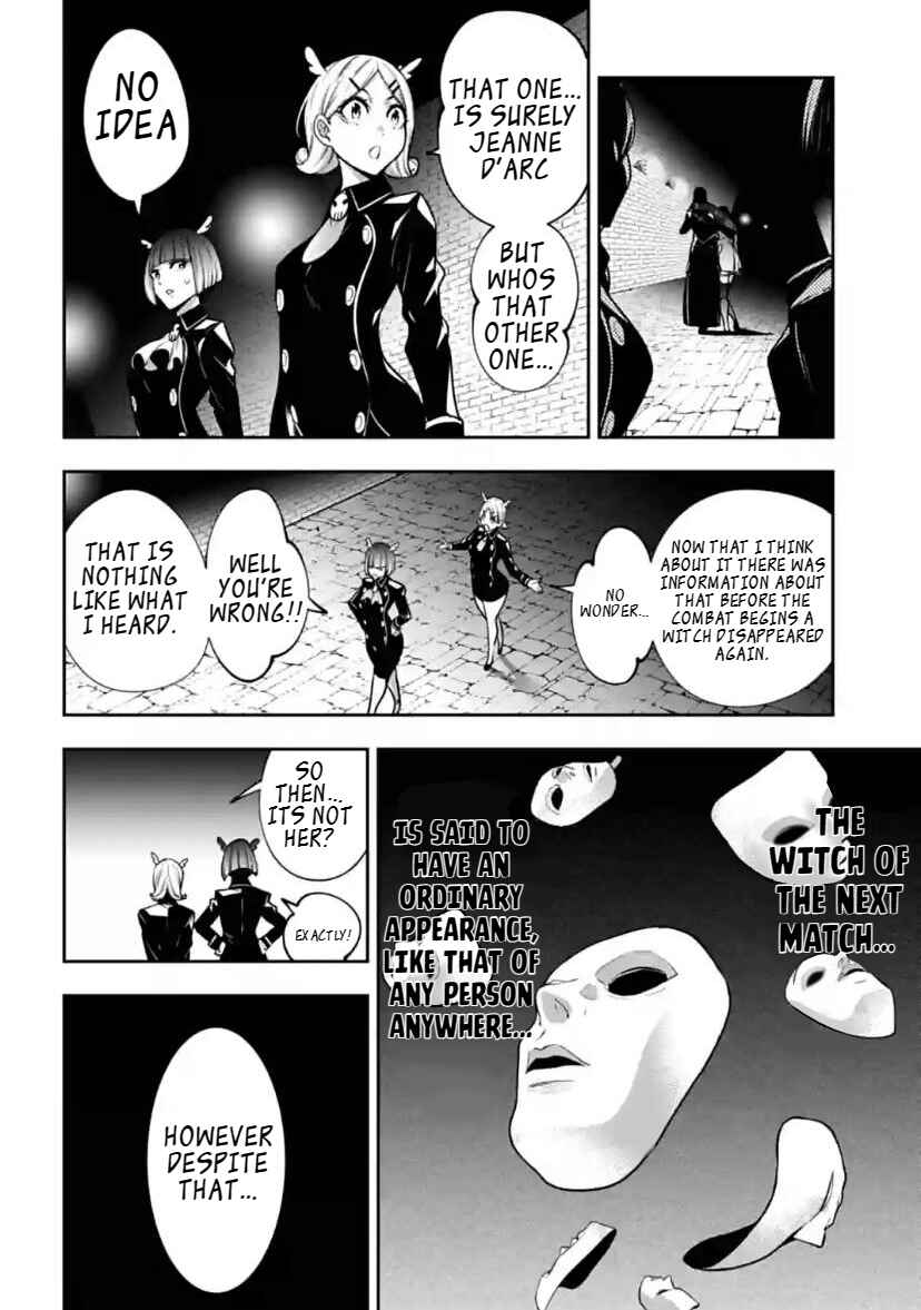 Majo Taisen - 32-nin no Isai no Majo wa Koroshiau Chapter 37 - Page 12