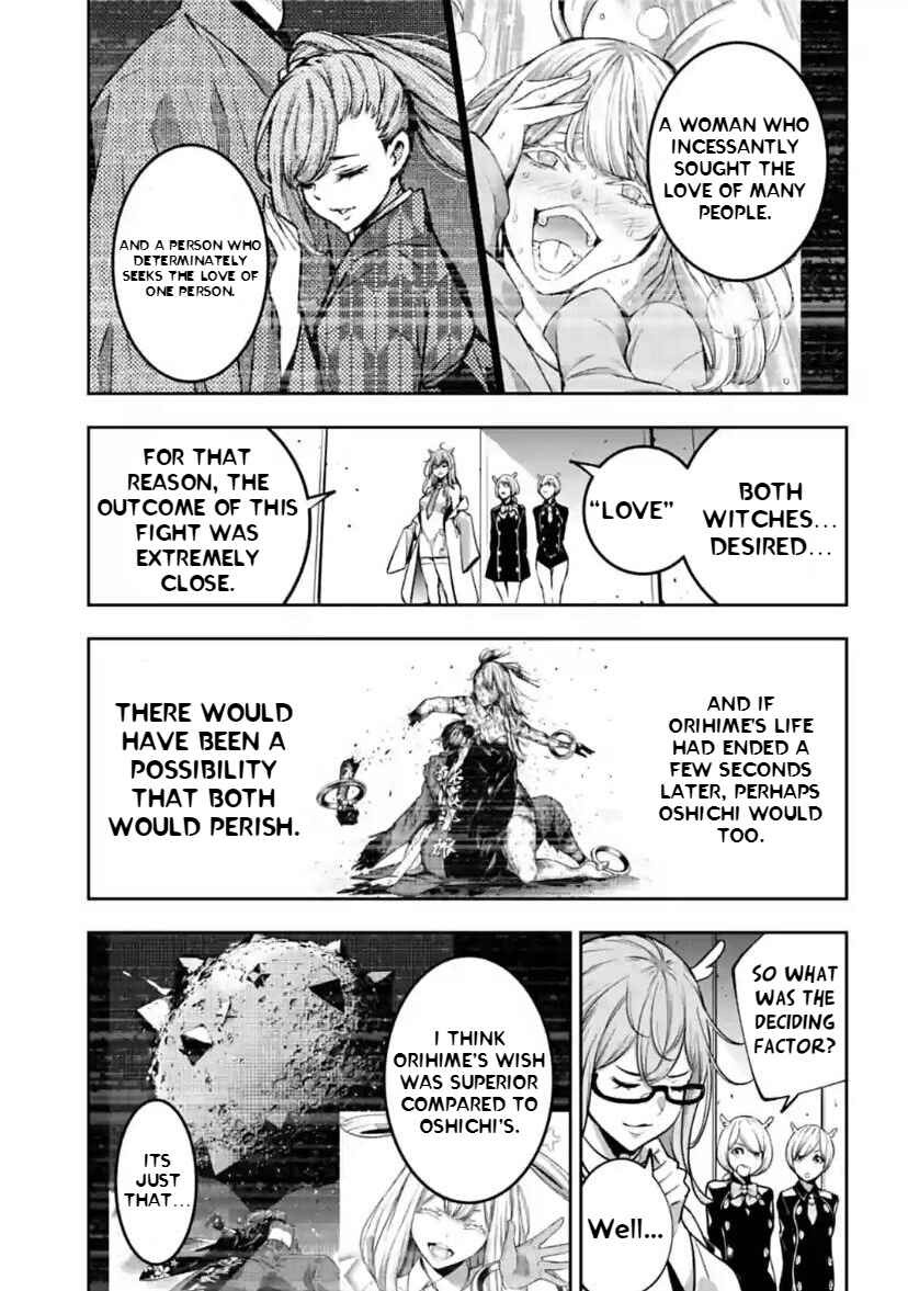 Majo Taisen - 32-nin no Isai no Majo wa Koroshiau Chapter 37 - Page 5