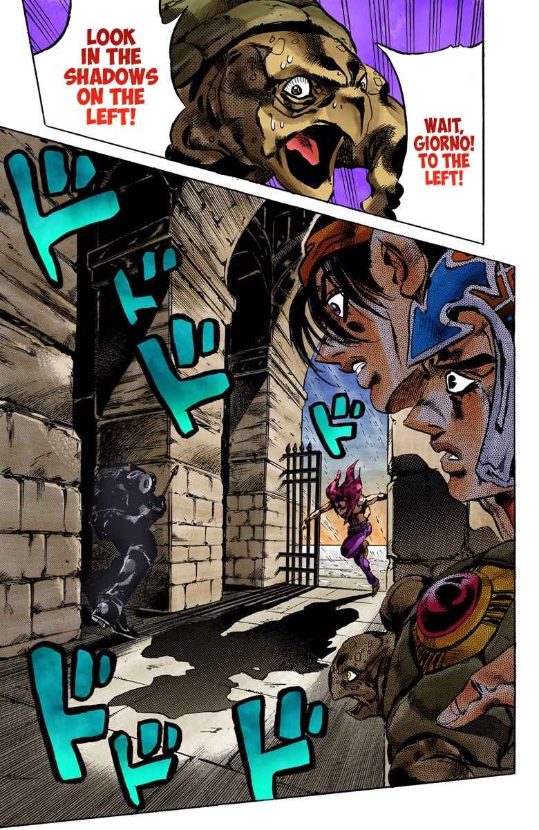 JoJo no Kimyou na Bouken: Part 5 - Ougon no Kaze Color-ban Chapter 135 - Page 15