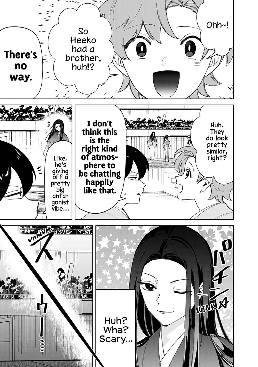 Shiretto Sugee Koto Itteru Gal. - Shiritsu Paranomaru Koukou no Nichijou Chapter 41 - Page 3