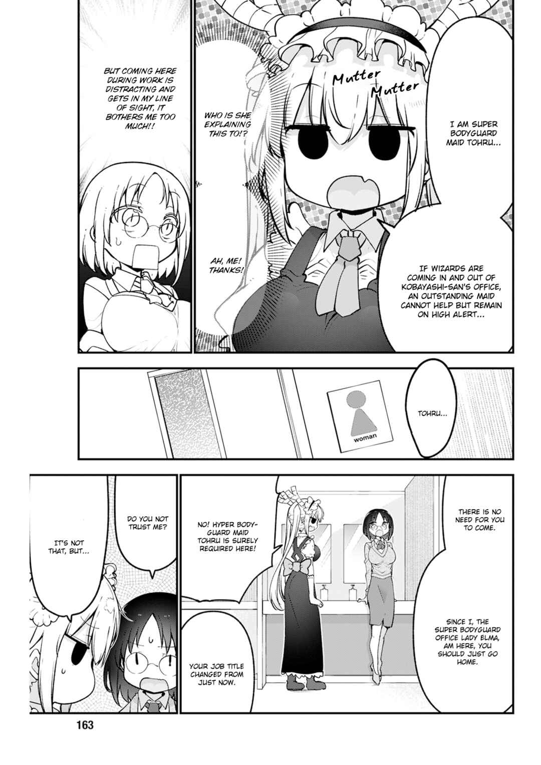 Kobayashi-san Chi no Maid Dragon Chapter 186 - Page 3