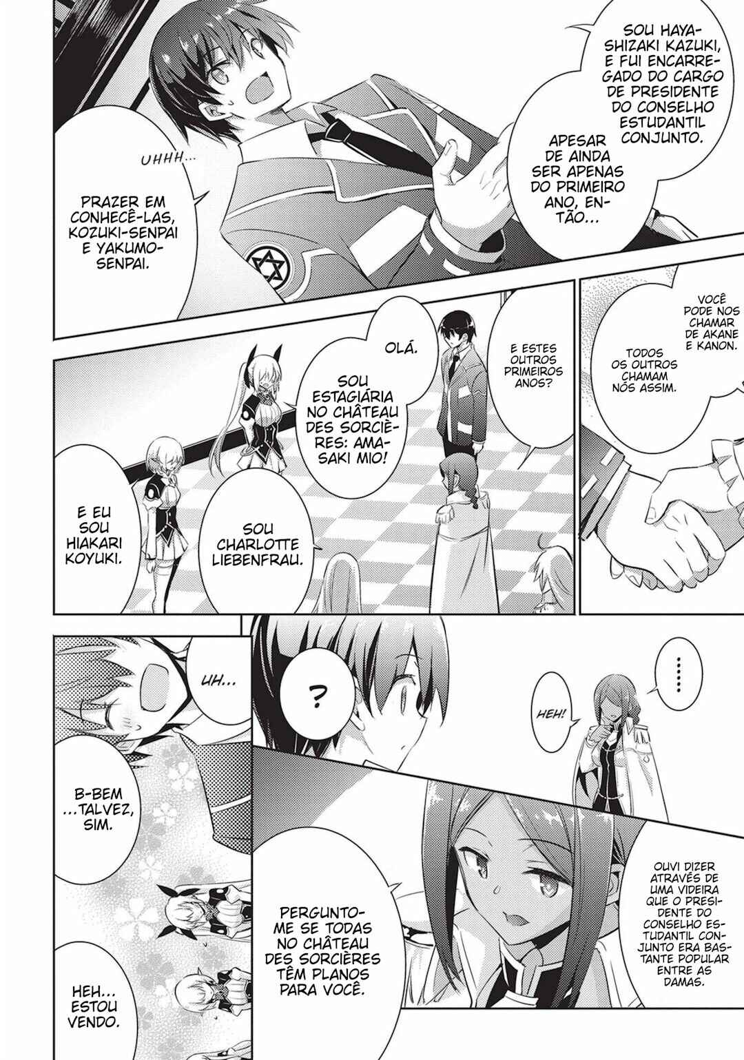 Magika no Kenshi to Shoukan Maou Chapter 65 - Page 13