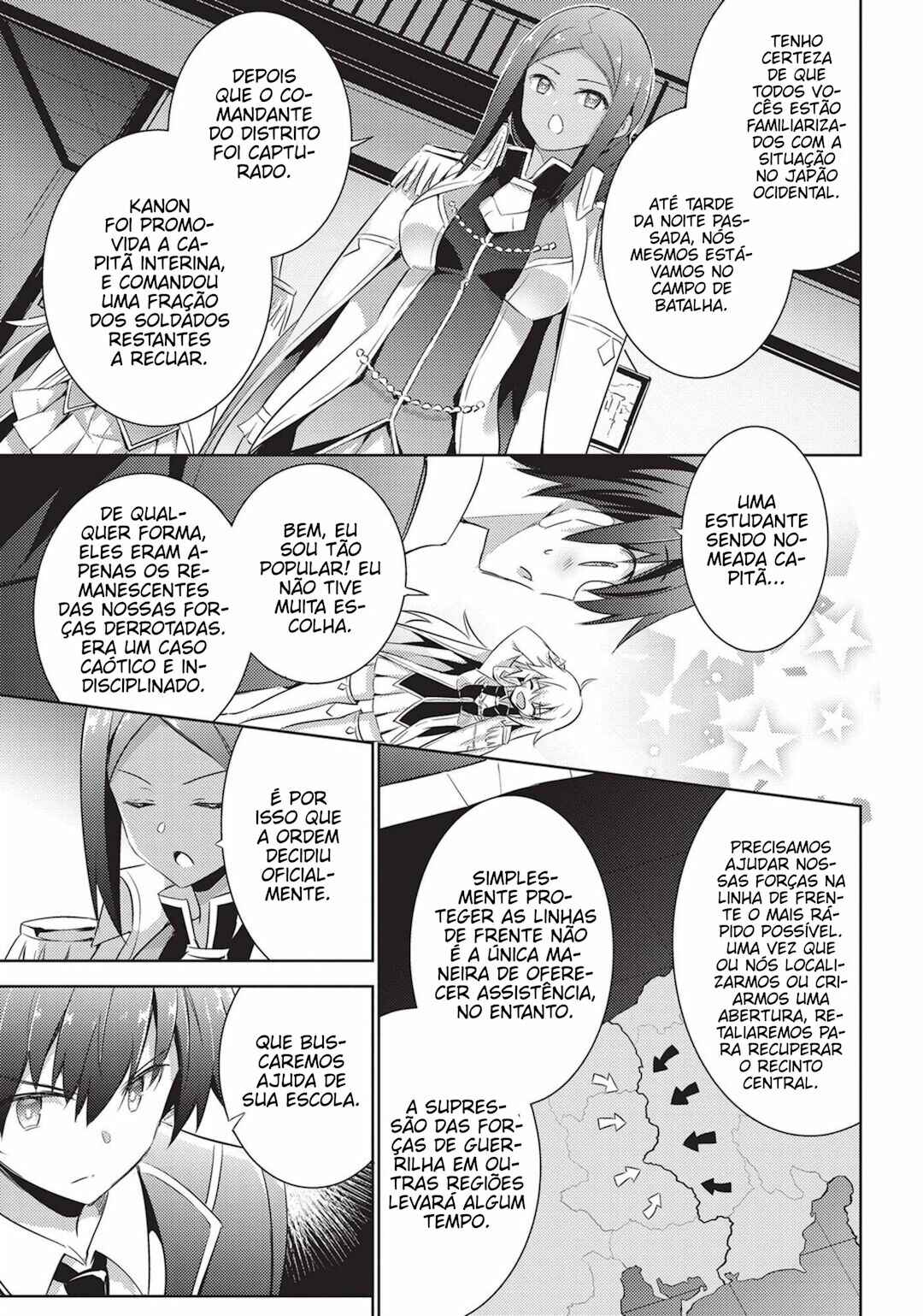 Magika no Kenshi to Shoukan Maou Chapter 65 - Page 16
