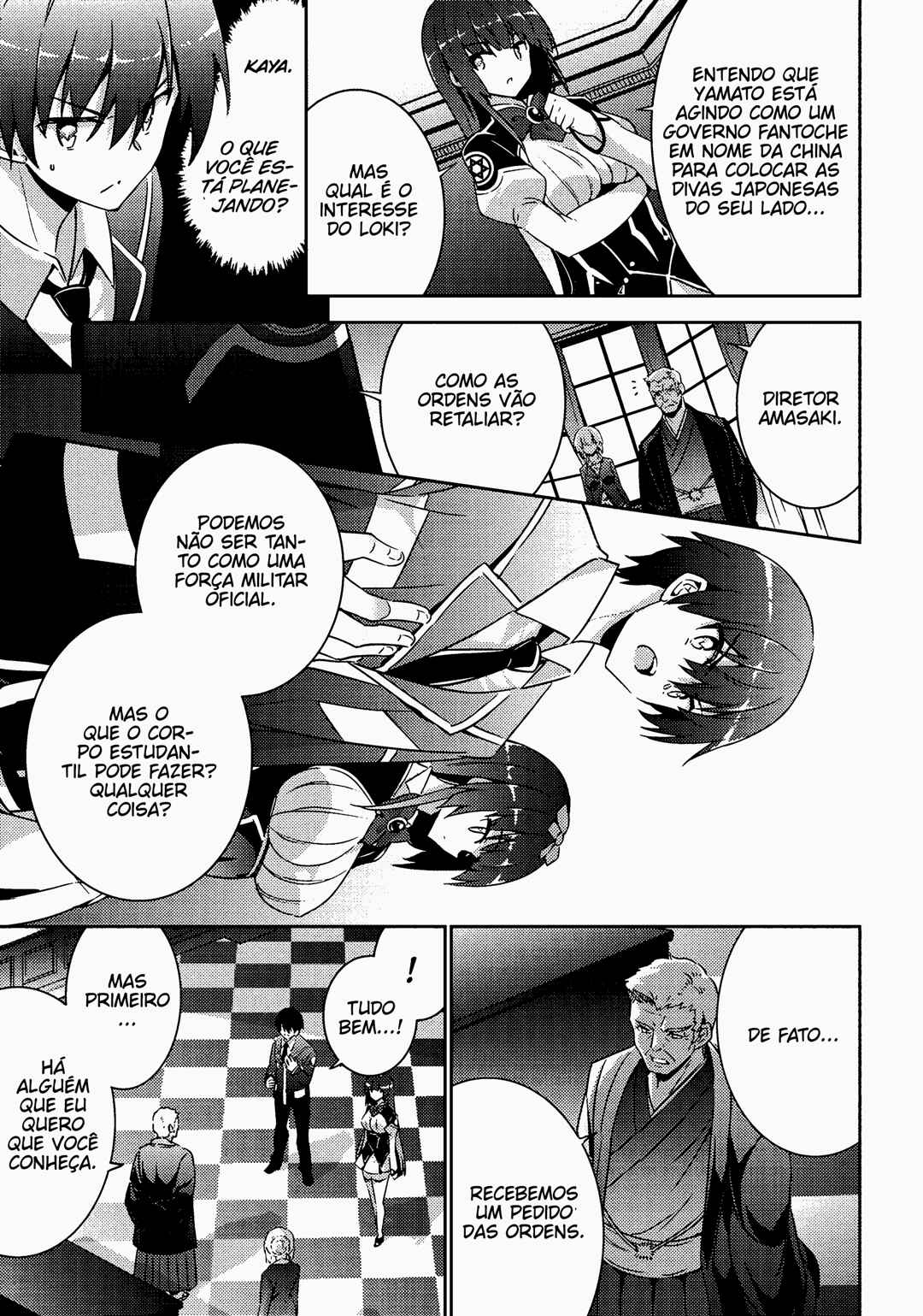 Magika no Kenshi to Shoukan Maou Chapter 65 - Page 8