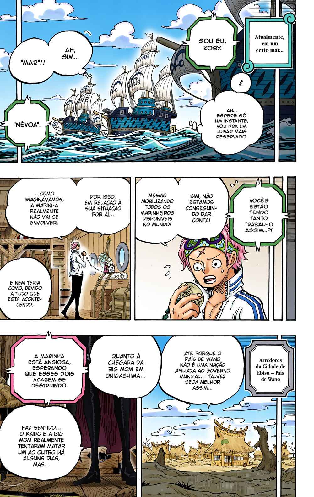 One Piece (Official Colored) Chapter 956 - Page 12