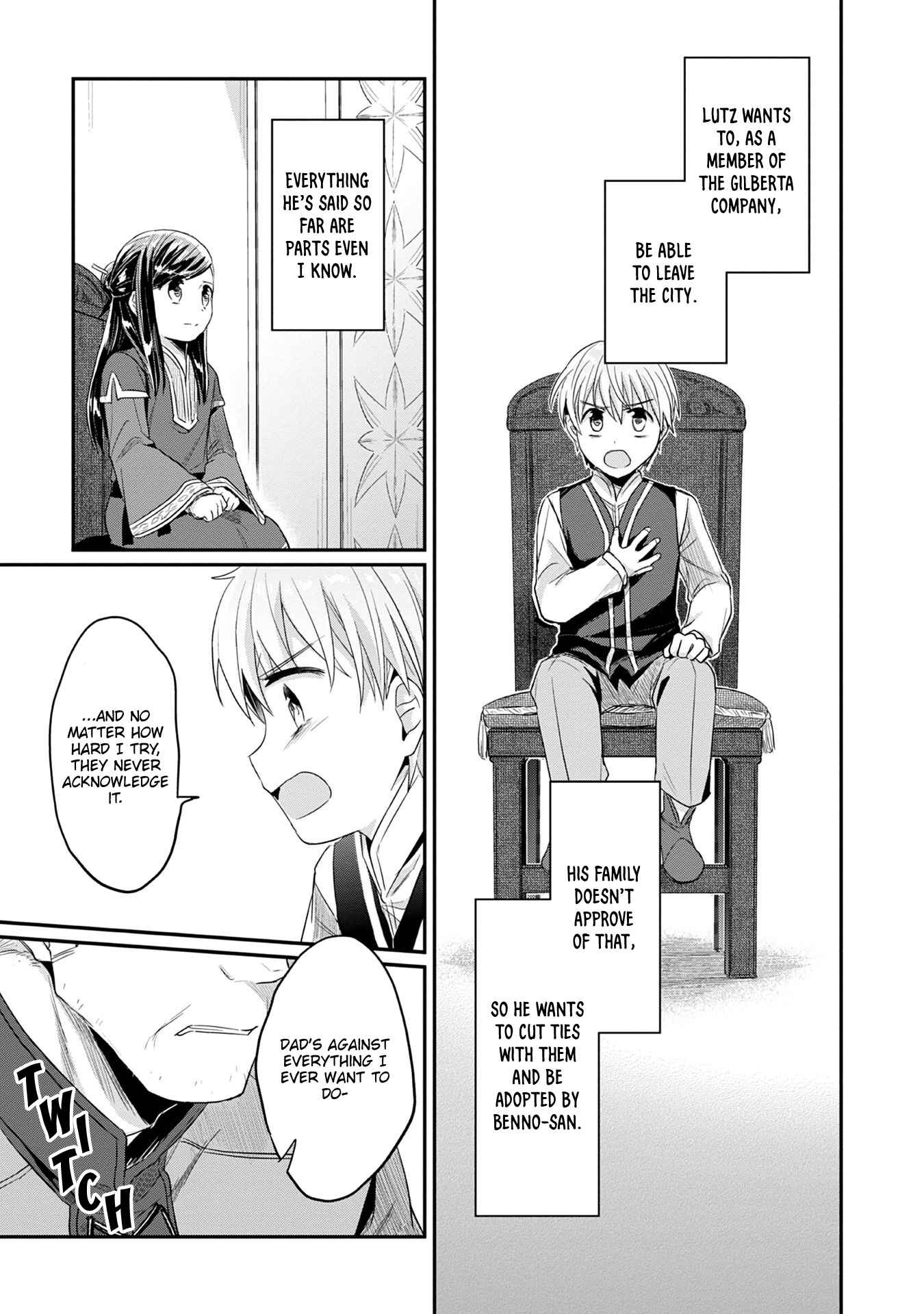 Honzuki no Gekokujou: Shisho ni Naru tame ni wa Shudan o Erandeiraremasen—Dai-2 Bu: Hon no Tamenara Miko ni Naru! Chapter 18 - Page 12