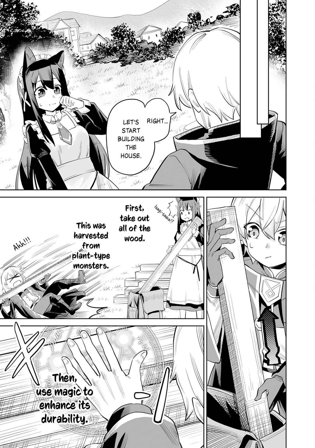 Kaikosareta Kyuutei Renkinjutsushi wa Henkyou de Dai Nouen wo Tsukuriageru ~Sokoku wo Oidasareta kedo, Saikyou Ryouchi de Slow Life wo Ouka suru~ Chapter 2 - Page 10