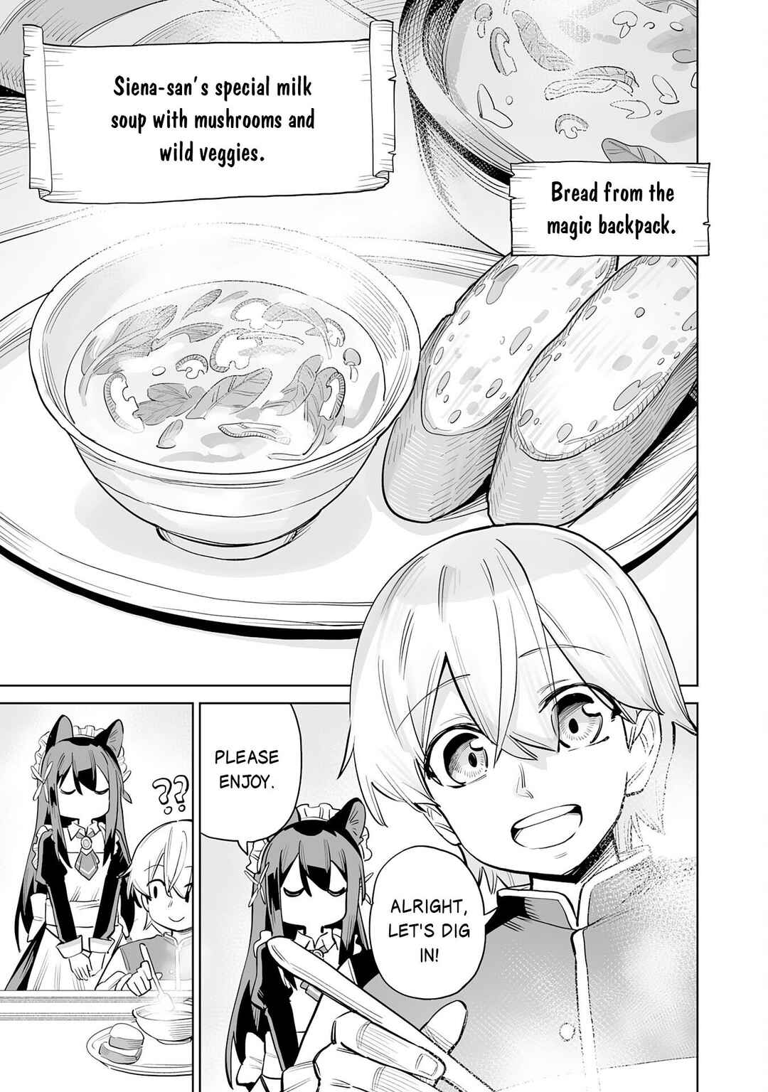 Kaikosareta Kyuutei Renkinjutsushi wa Henkyou de Dai Nouen wo Tsukuriageru ~Sokoku wo Oidasareta kedo, Saikyou Ryouchi de Slow Life wo Ouka suru~ Chapter 2 - Page 24