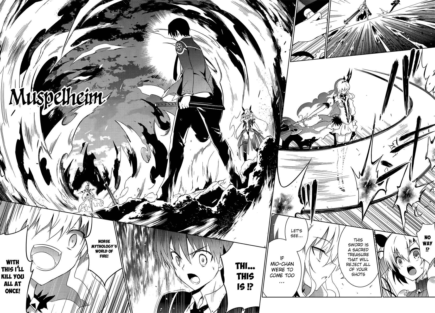 Magika no Kenshi to Shoukan Maou Chapter 13 - Page 12