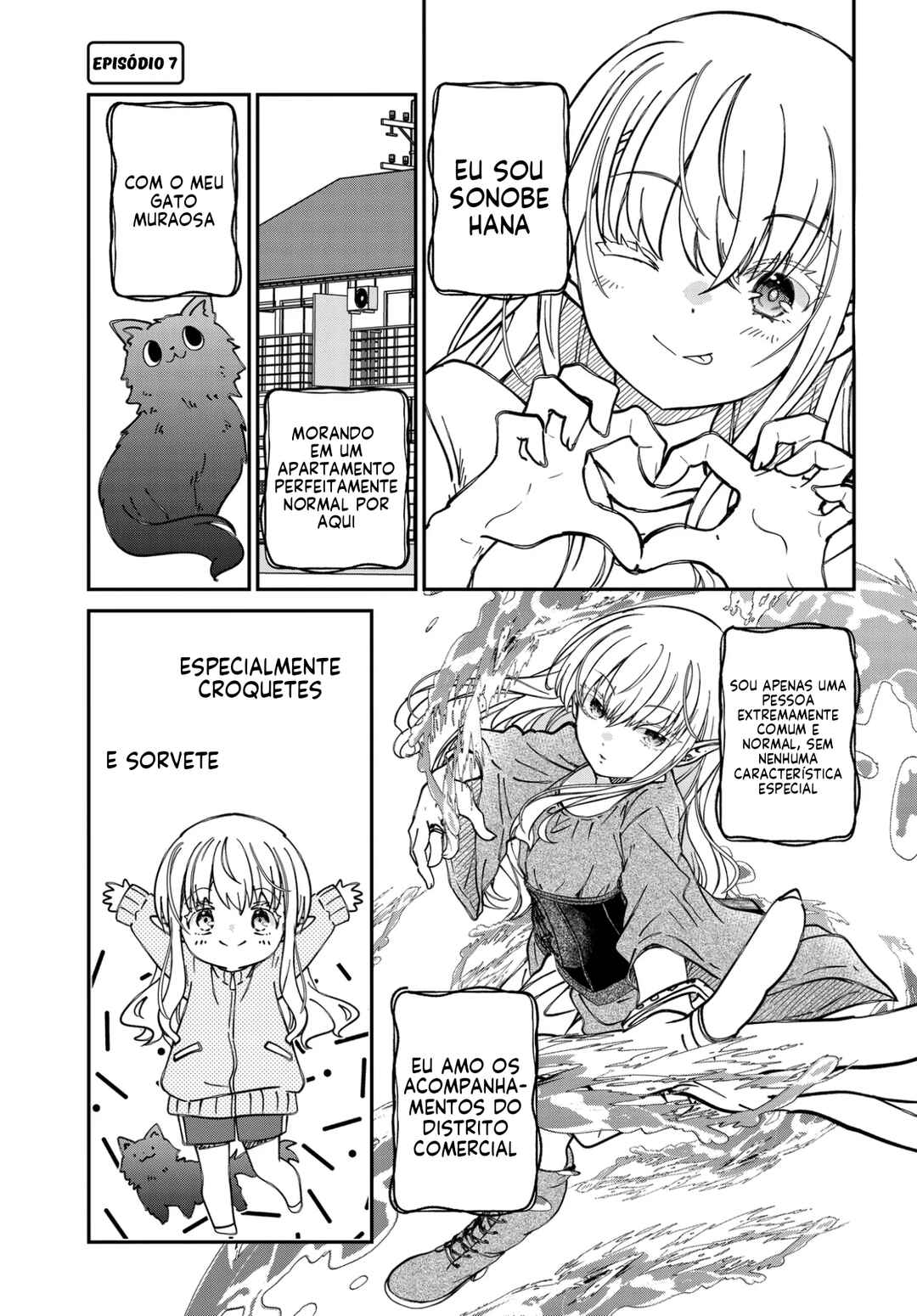 Elf-ppoi Hana-san no Tekitou na Apartment-gurashi Chapter 2 - Page 14