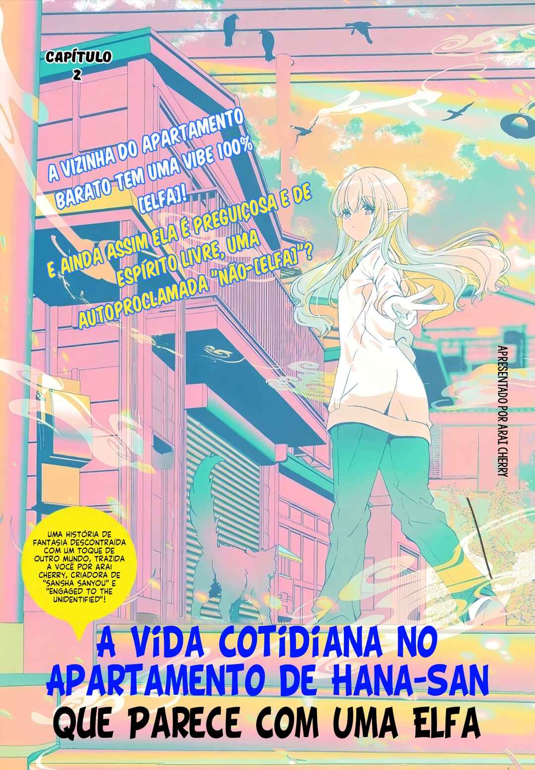 Elf-ppoi Hana-san no Tekitou na Apartment-gurashi Chapter 2 - Page 2