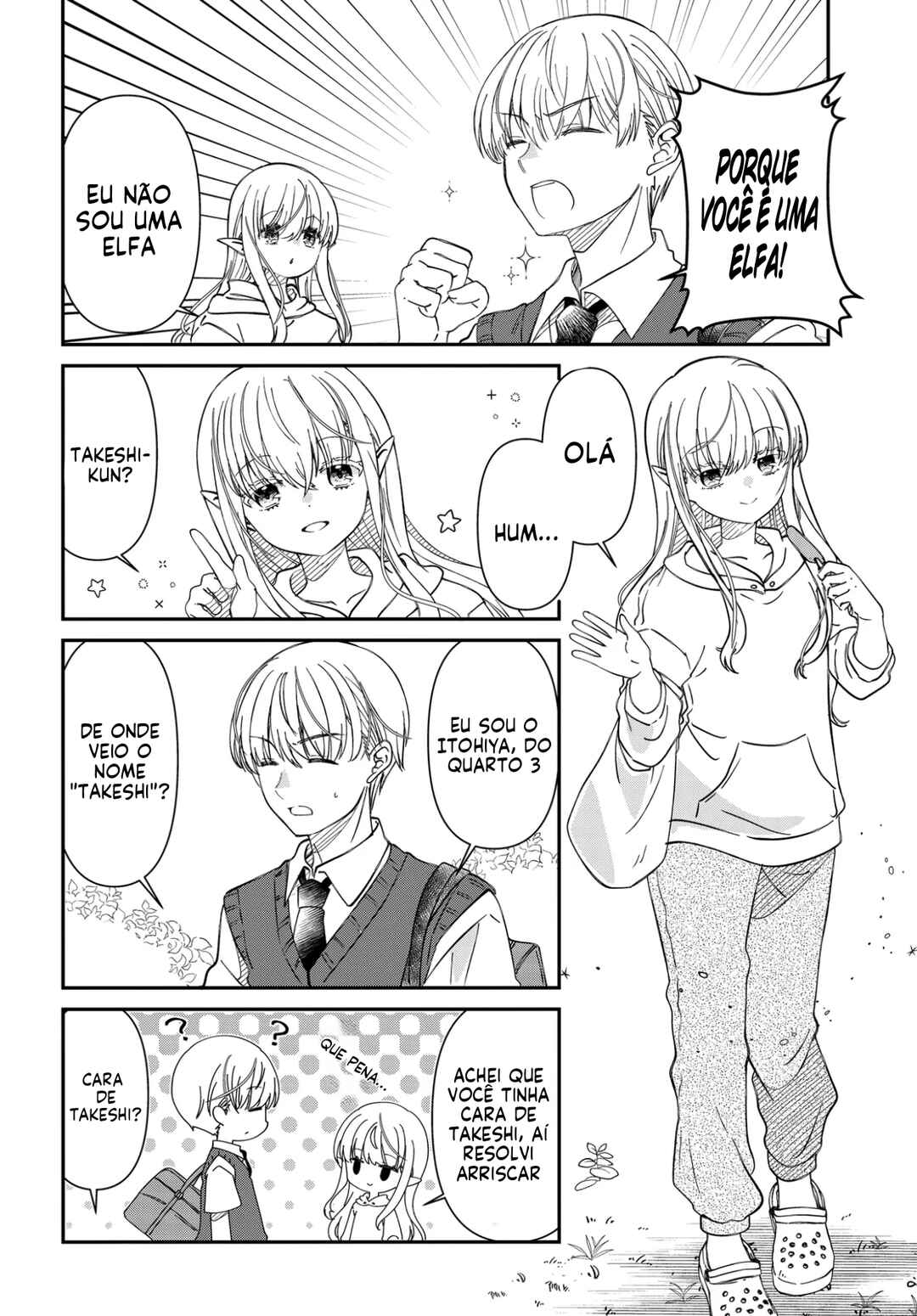 Elf-ppoi Hana-san no Tekitou na Apartment-gurashi Chapter 2 - Page 5