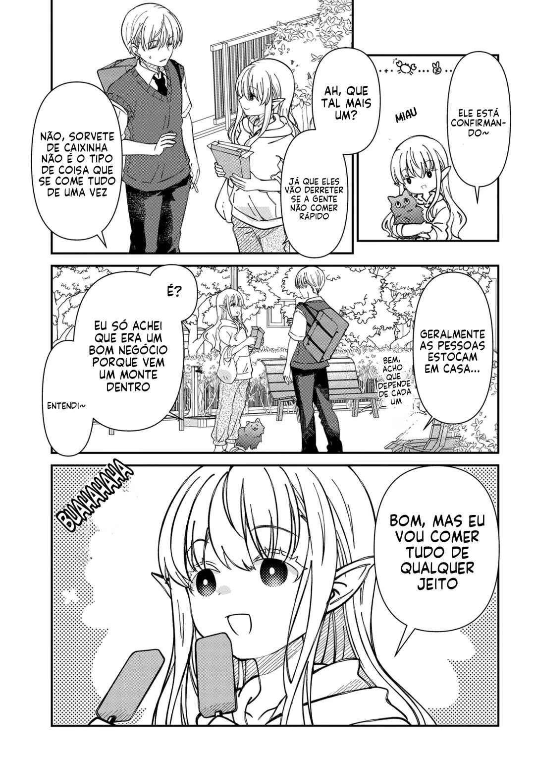 Elf-ppoi Hana-san no Tekitou na Apartment-gurashi Chapter 2 - Page 8