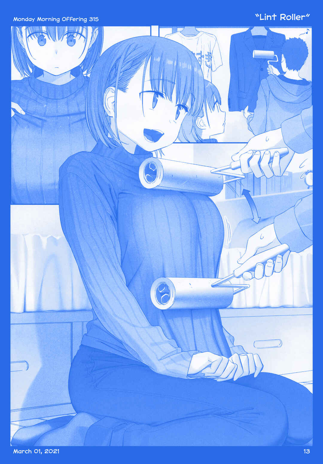 Getsuyoubi no Tawawa  (Twitter Webcomic) Chapter 38 - Page 13