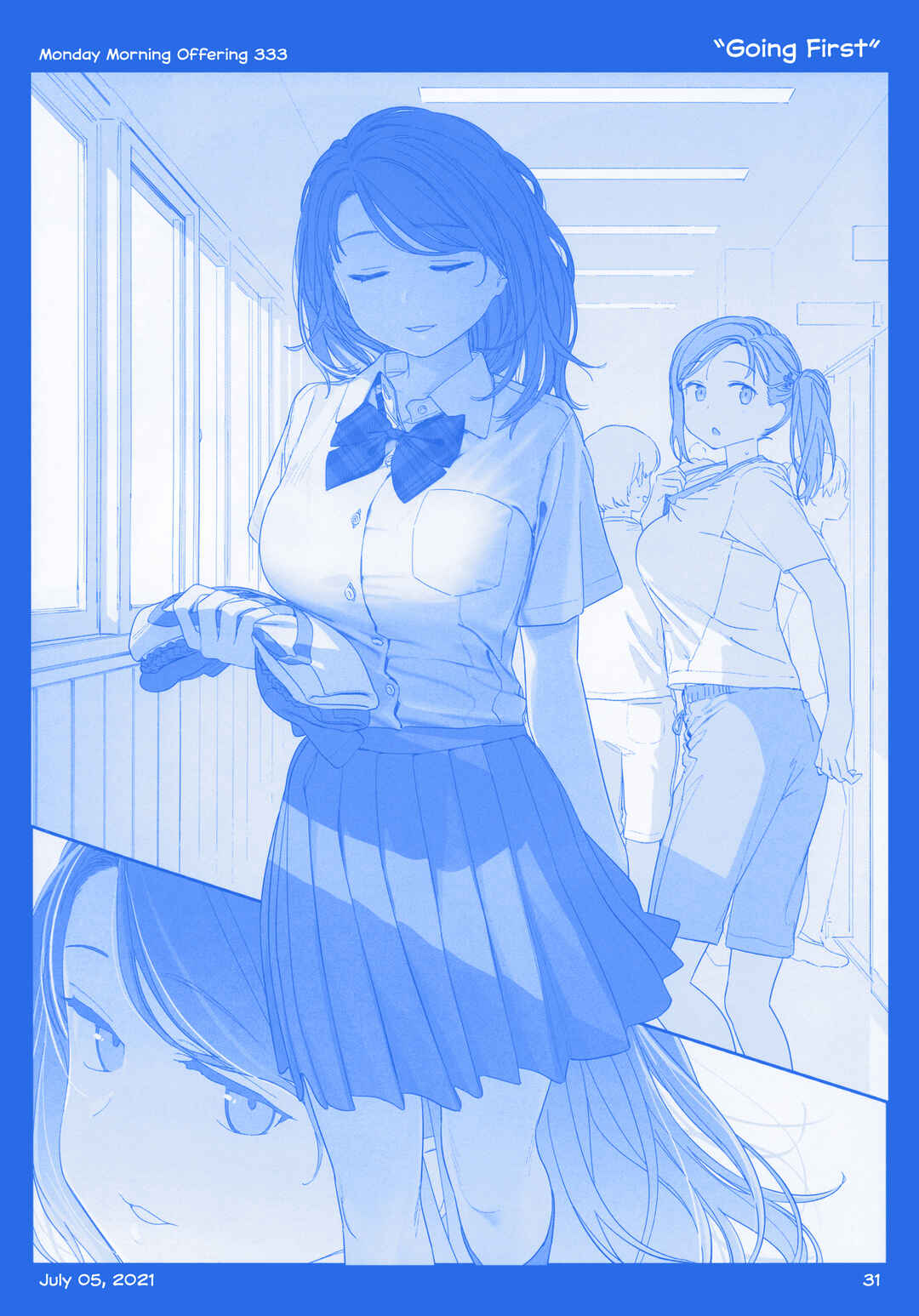 Getsuyoubi no Tawawa  (Twitter Webcomic) Chapter 38 - Page 32
